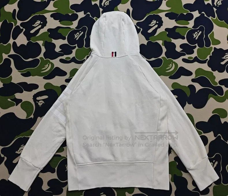 Thom Browne Thom Browne White zip coat Size US S / EU 44-46 / 1 - 2 Thumbnail