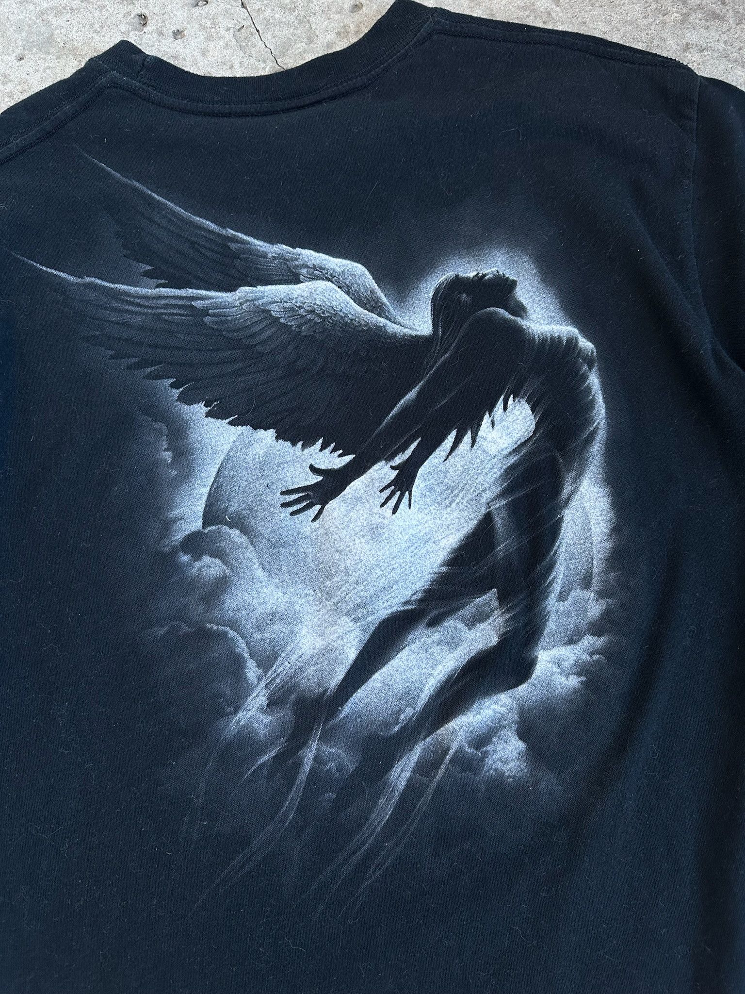 Band Tees Vintage Y2K Sexy ANGEL BROKE VAMP Girl Blood DEAD Horror Tee Size US L / EU 52-54 / 3 - 9 Thumbnail