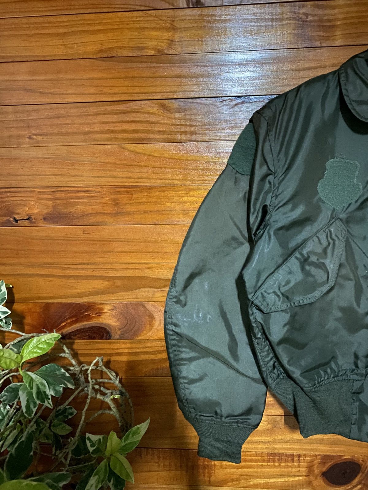 Vintage Vintage 60s U.S. Military Flight Jacket MA-1 / CWU Style Size US S / EU 44-46 / 1 - 9 Thumbnail