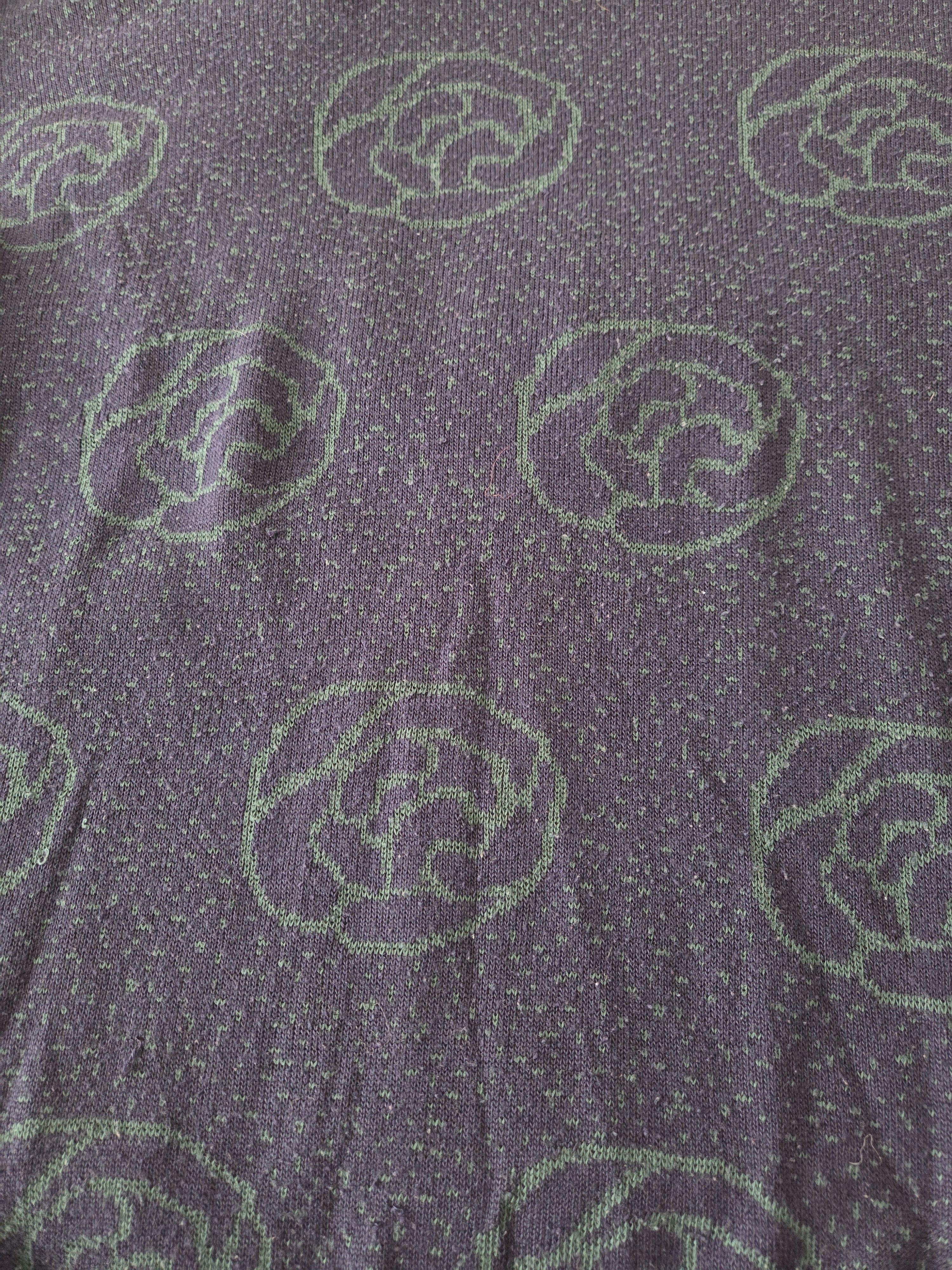 Vintage Vintage rose knit polo Size US M / EU 48-50 / 2 - 2 Thumbnail