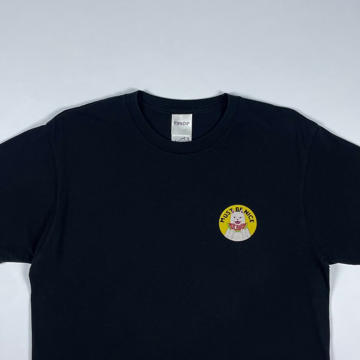 RIPNDIP RIPNDIP Cat graphic big logo T-shirt Size US M / EU 48-50 / 2 - 5 Thumbnail
