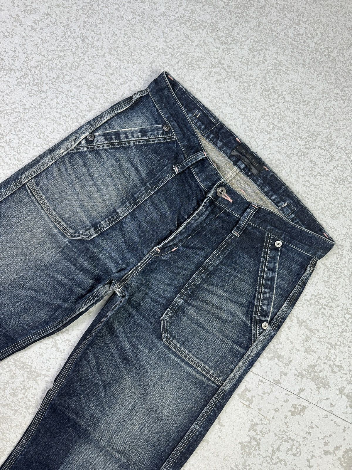 Japanese Brand × Le Grande Bleu (L.G.B.) DENIM CRAFT Limited Edition Distressed Sick Jeans Size US 31 - 5 Thumbnail