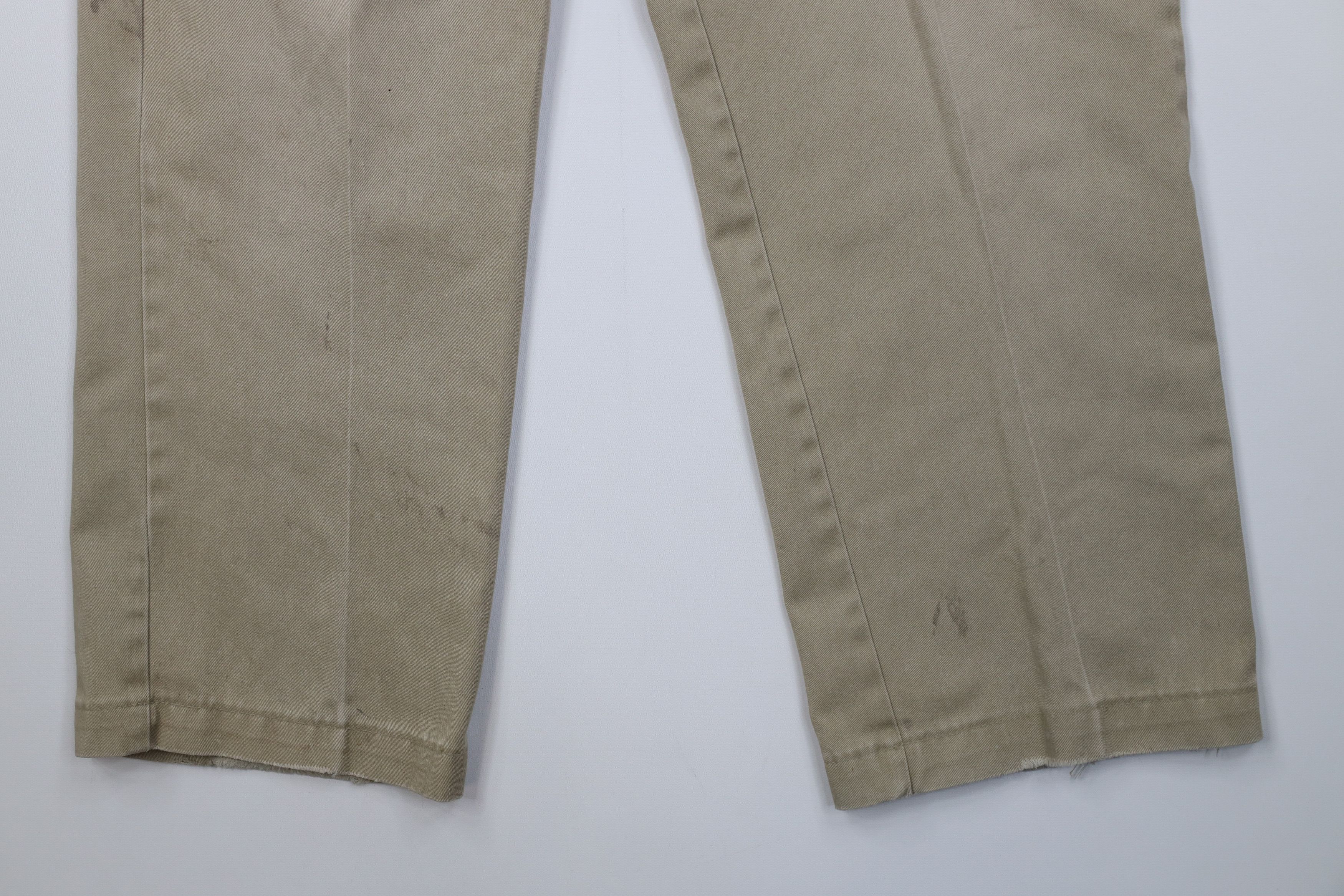 Dickies Vintage 90s Dickies Wide Leg Pants Mechanic Workwear USA Size US 36 / EU 52 - 4 Thumbnail