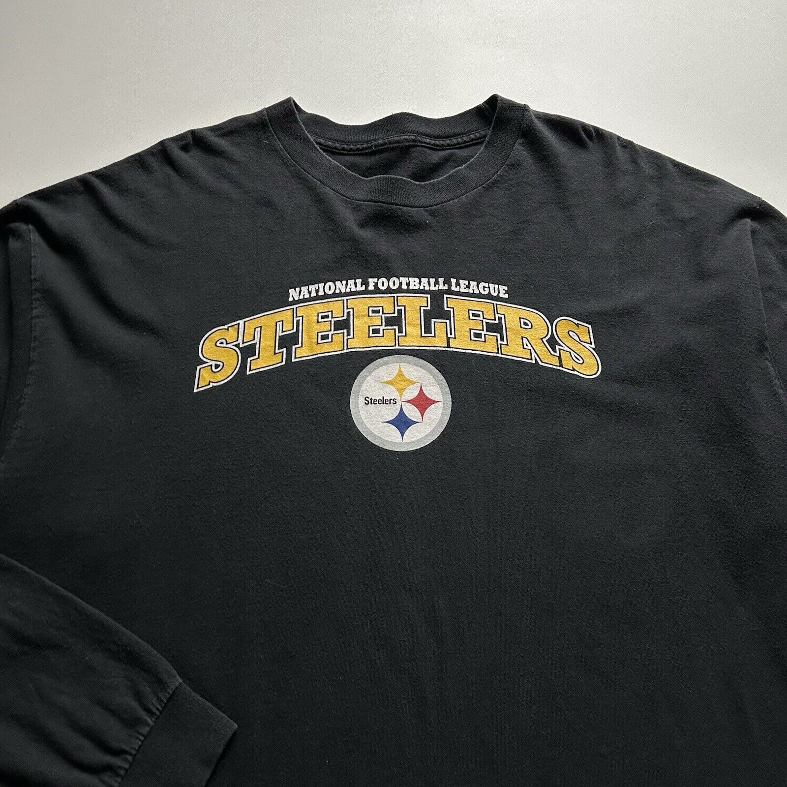 NFL Vintage Y2K Pittsburgh Steelers NFL Long Sleeve T Shirt 2XL Size US XXL / EU 58 / 5 - 2 Thumbnail