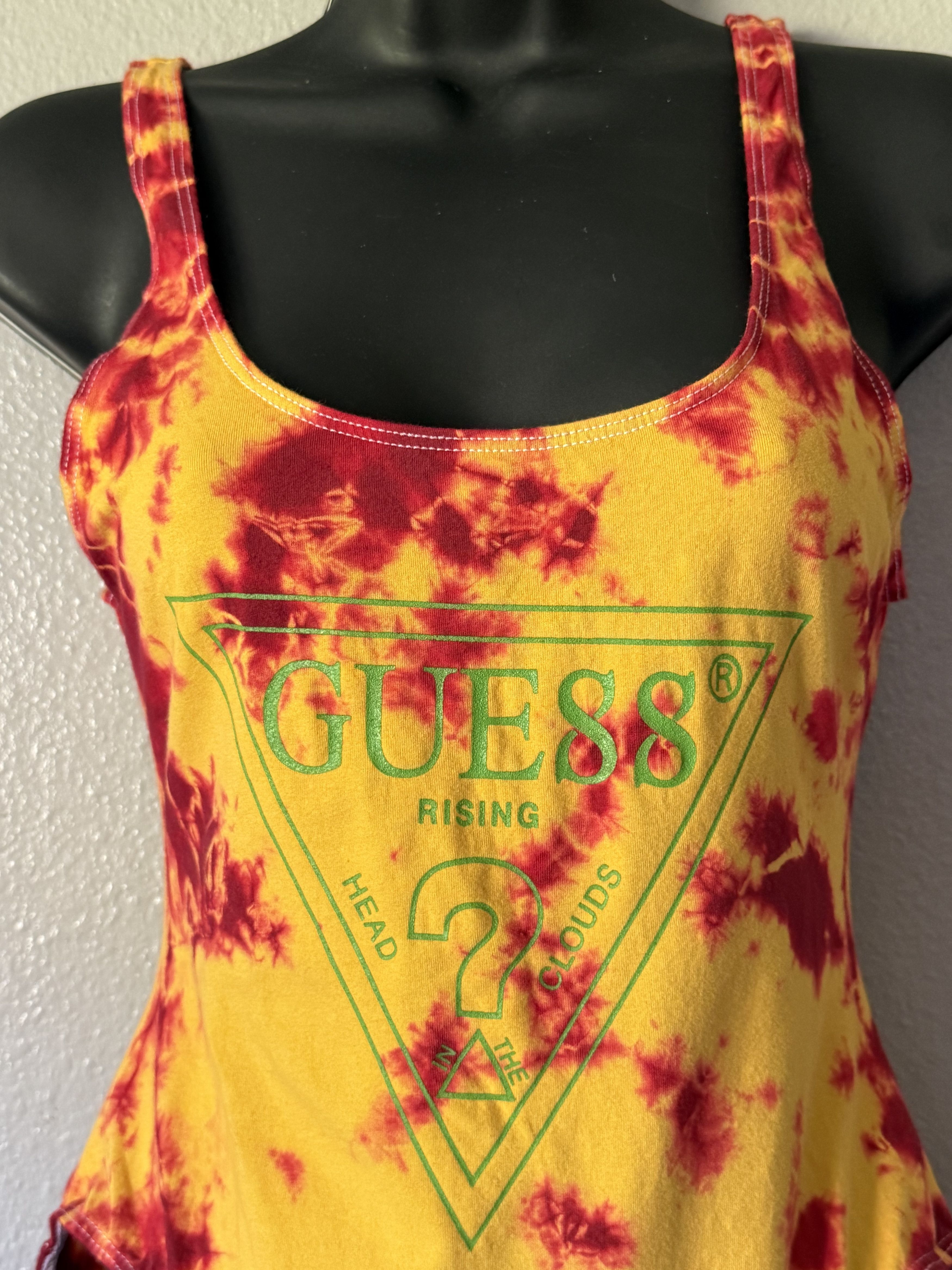 Guess 88Rising x GUESS Tie-Dye One-Piece Swimsuit - Rare Collab Size S / US 4 / IT 40 - 6 Thumbnail