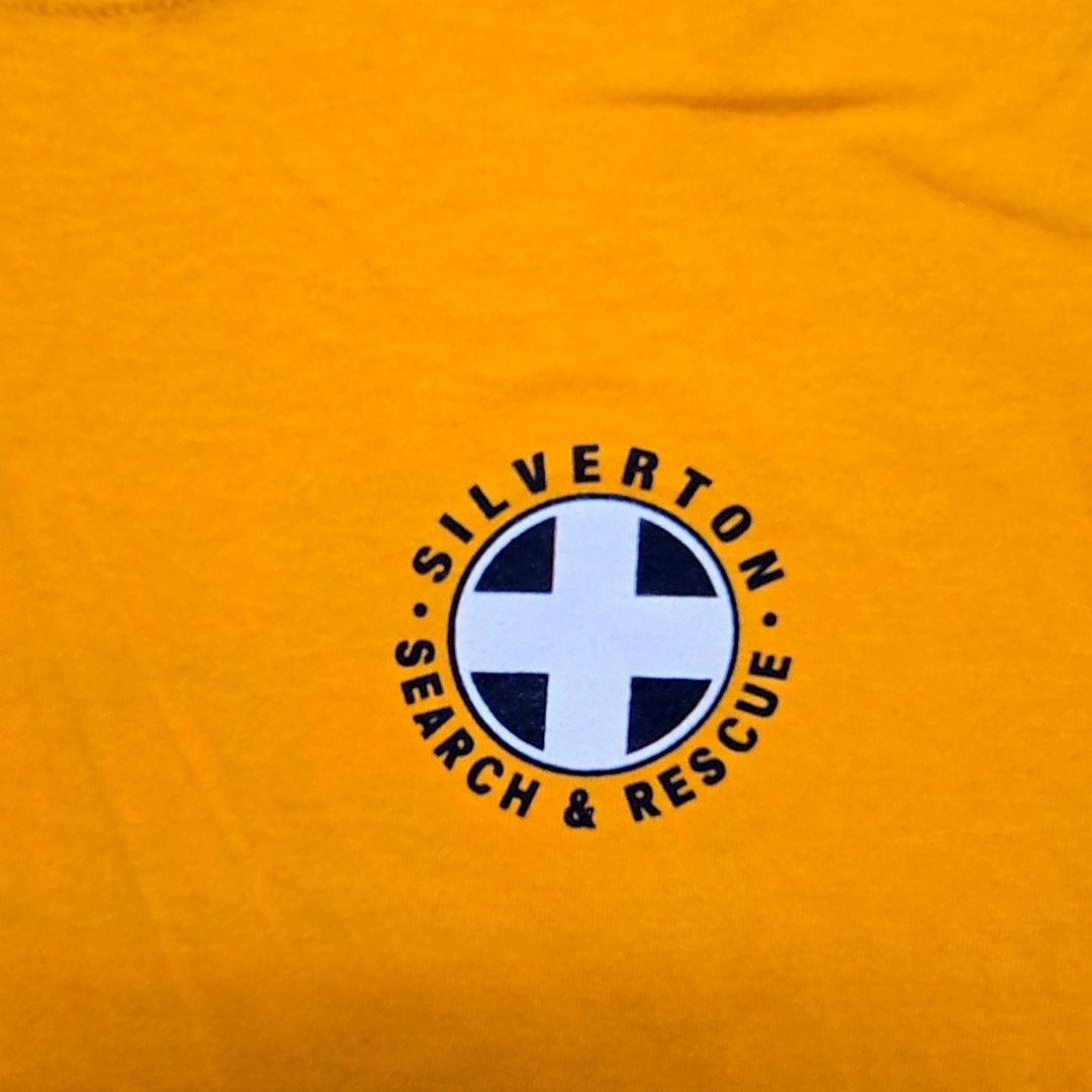 Hanes Vintage Silverton Patrol Search Rescue Yellow Small Tee Size US S / EU 44-46 / 1 - 2 Thumbnail