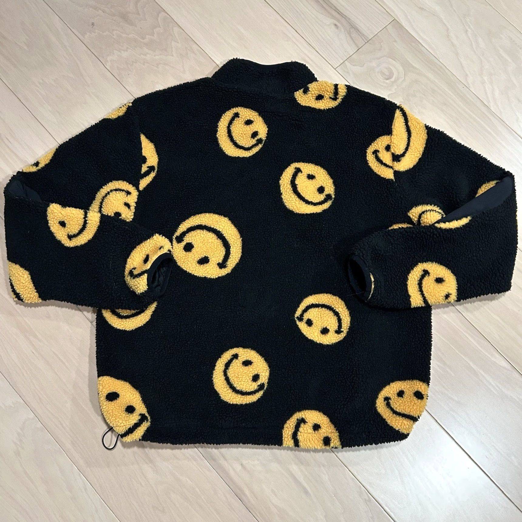 Market MARKET Smiley AOP Jacket Pullover Black Men's XL Shirt? Size US XL / EU 56 / 4 - 3 Thumbnail