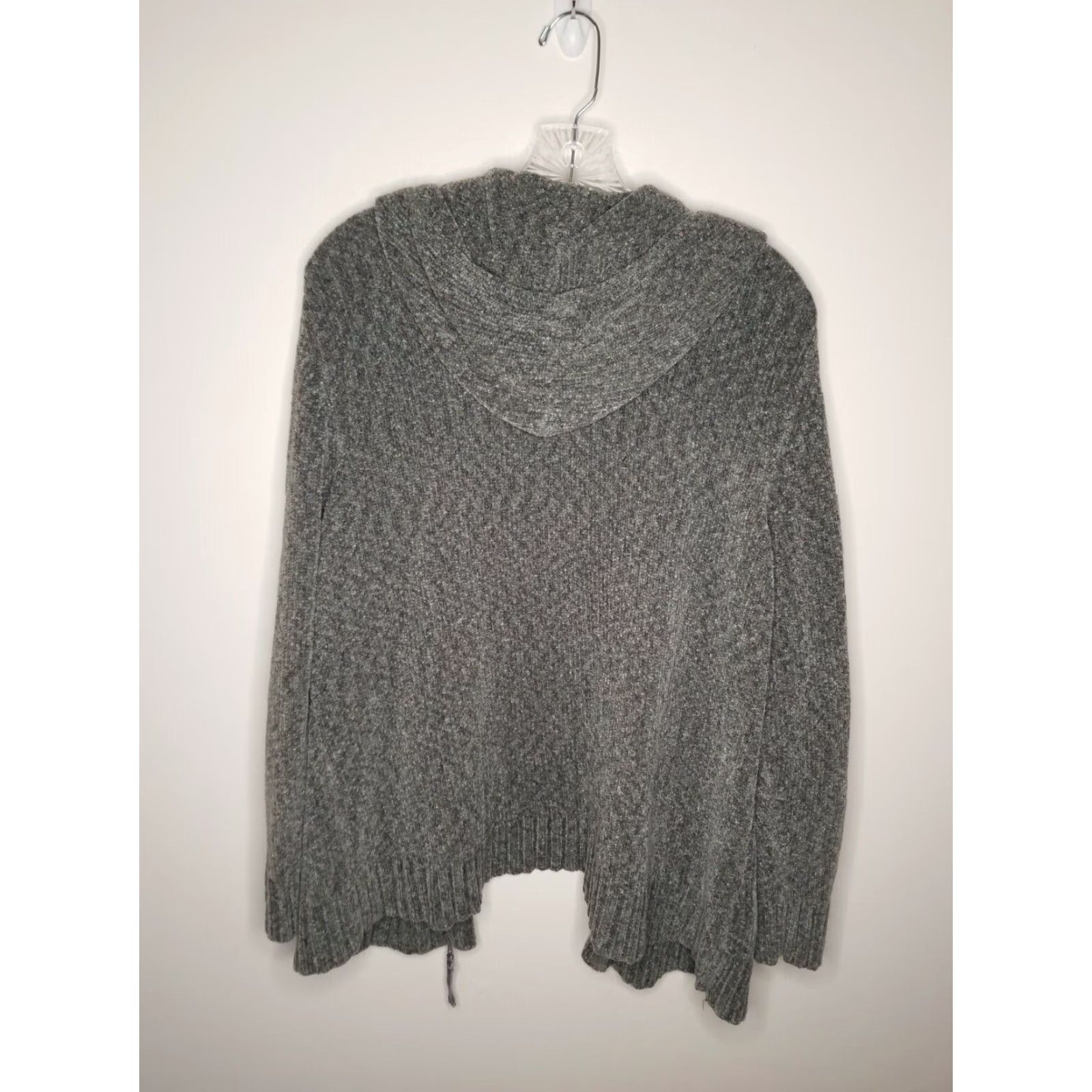 Vintage WHITE STAG Womens Hooded Sweater Gray Full Zip Size 18W/20W Size XXL / US 16-18 / IT 52-54 - 3 Thumbnail