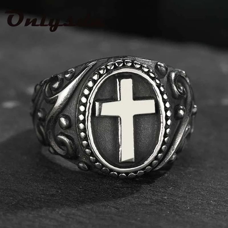 Japanese Brand × Jewelry × Vintage Goth Cross Ring Size ONE SIZE - 3 Thumbnail