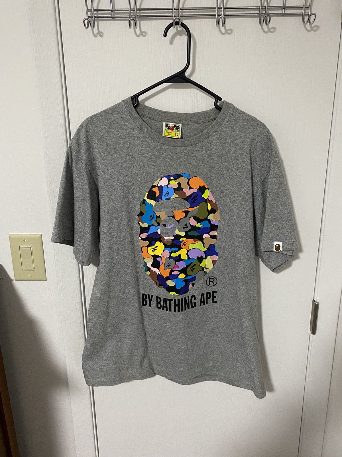 Bape Multi Camo BAPE (A Bathing Ape) T-Shirt Size US XL / EU 56 / 4 - 1 Thumbnail