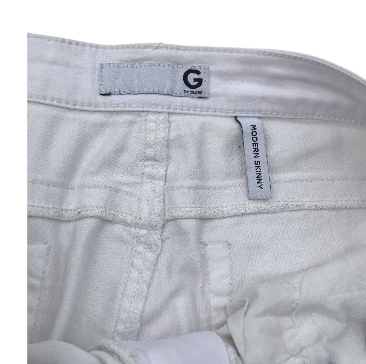 Guess Guess Modern Skinny Casual Pants (STAINS) Size US 35 - 11 Thumbnail