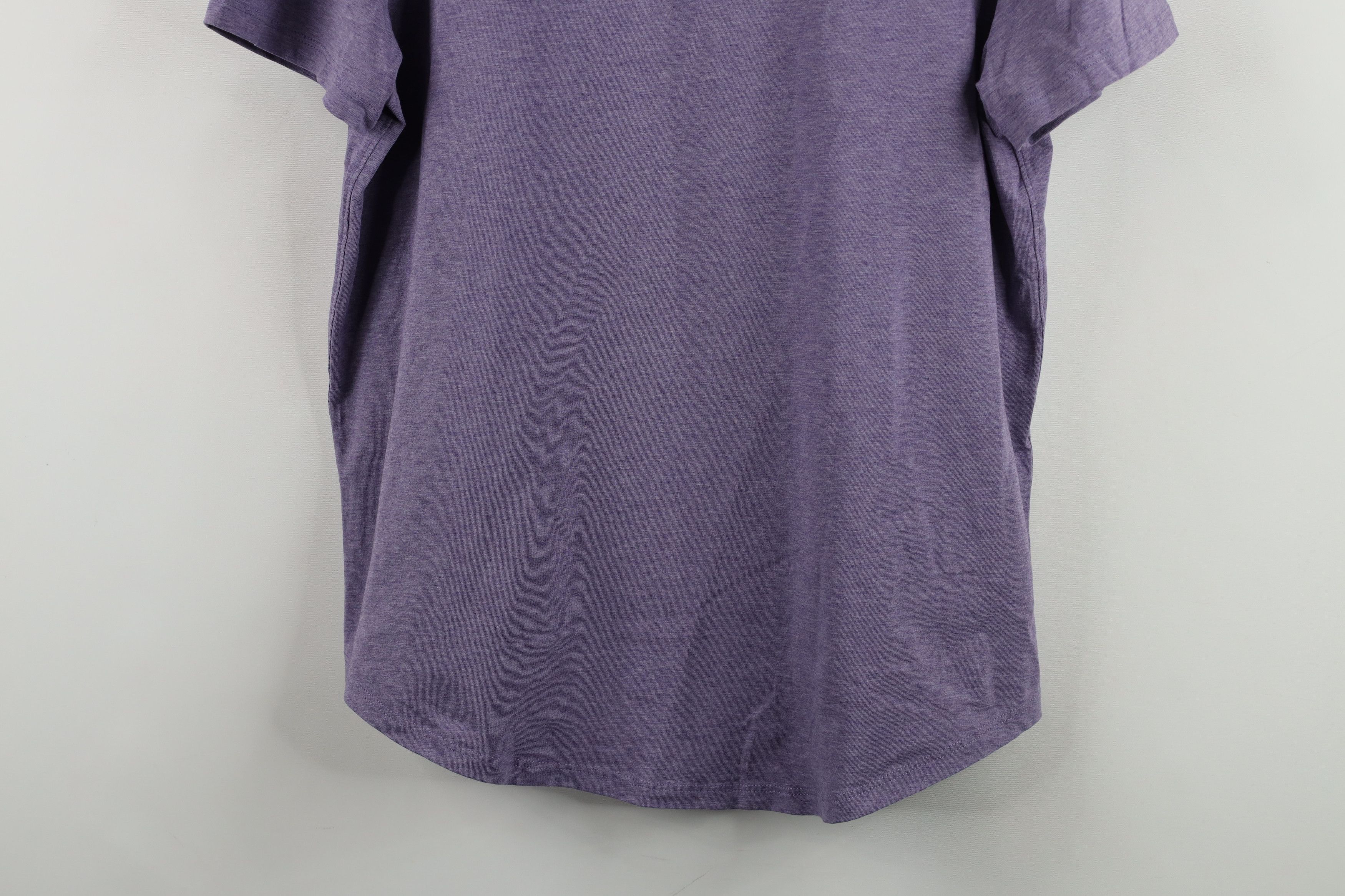 Lululemon × Vintage Lululemon Yoga Blank Short Sleeve T-Shirt Heather Purple Size M / US 6-8 / IT 42-44 - 3 Thumbnail