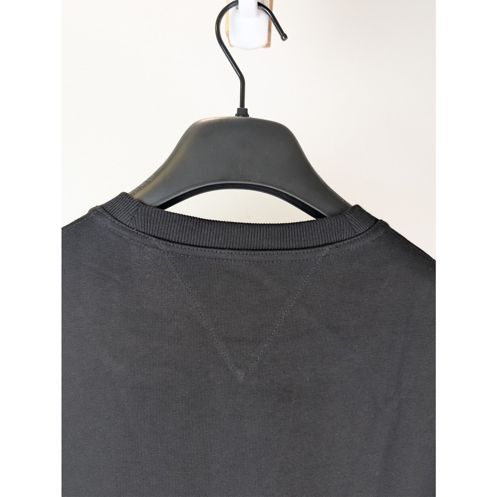 Bottega Veneta o1rshd1 Square Neck Heavy Jersey T-Shirt in Black Size US M / EU 48-50 / 2 - 16 Thumbnail