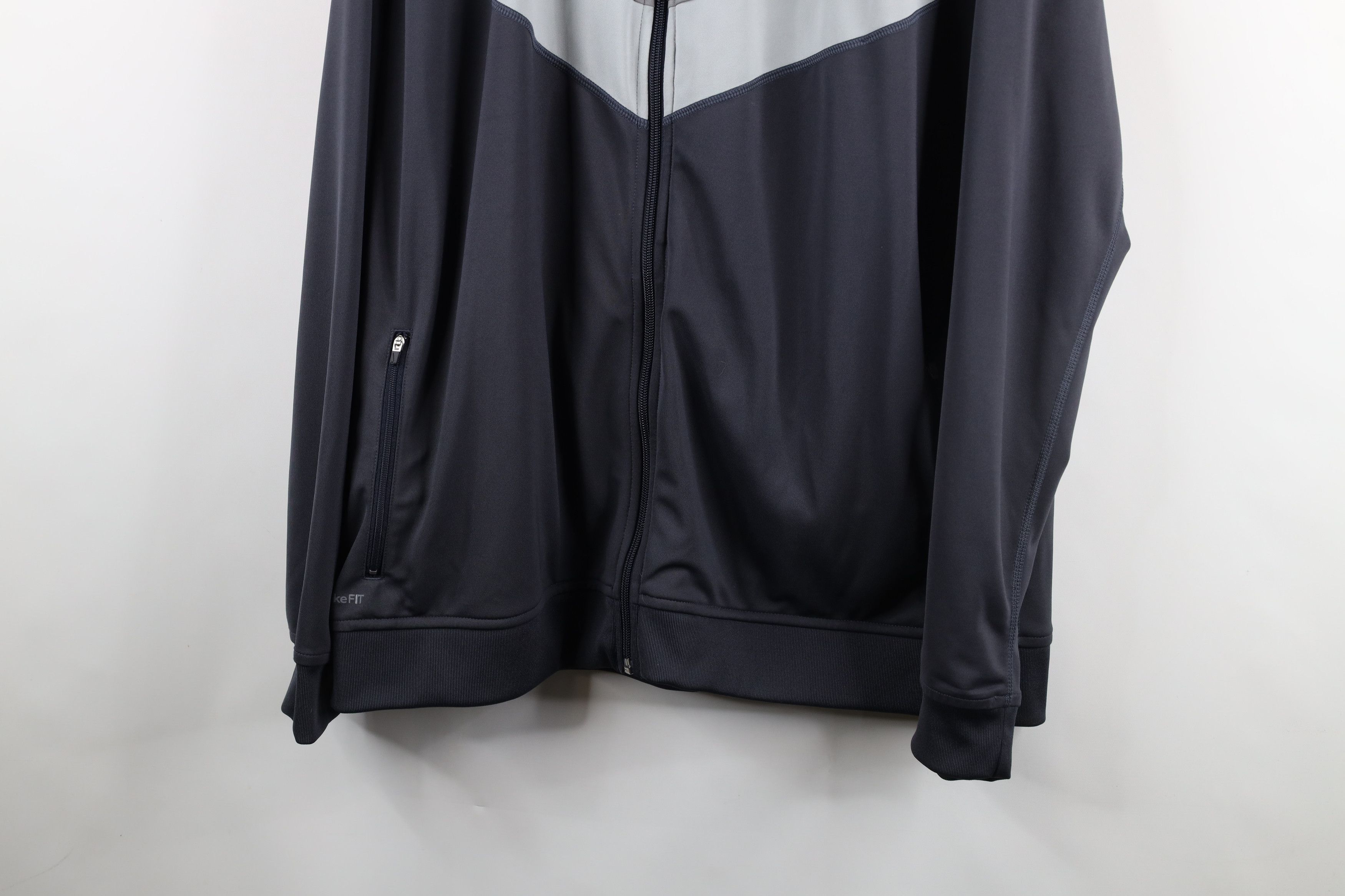 Nike × Vintage Vintage Nike Camouflage Steve Prefontaine Track Jacket Gray Size US XXL / EU 58 / 5 - 3 Thumbnail