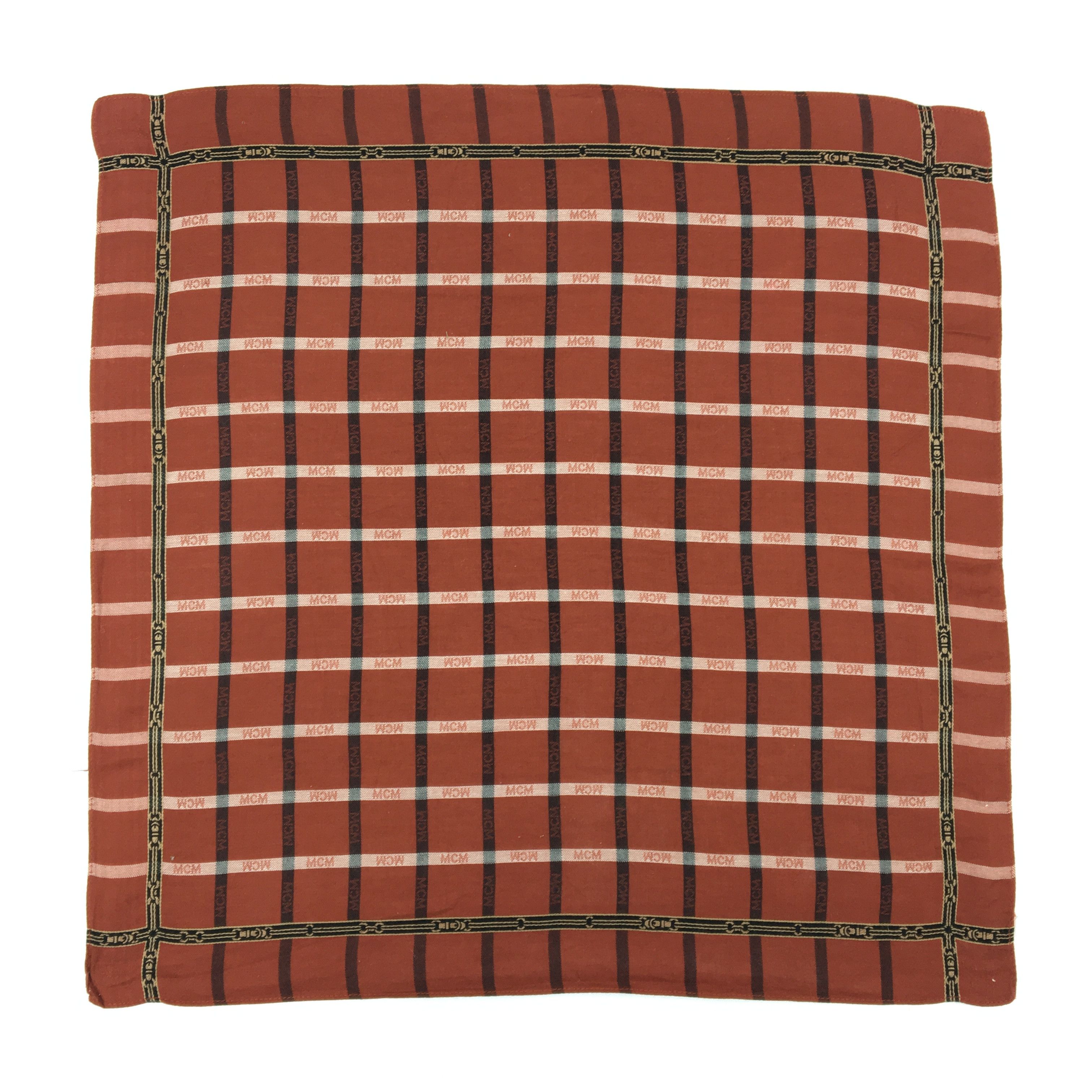 MCM Vintage Y2K MCM Handkerchief Bandana Pocket Square Bandana Size ONE SIZE - 2 Thumbnail