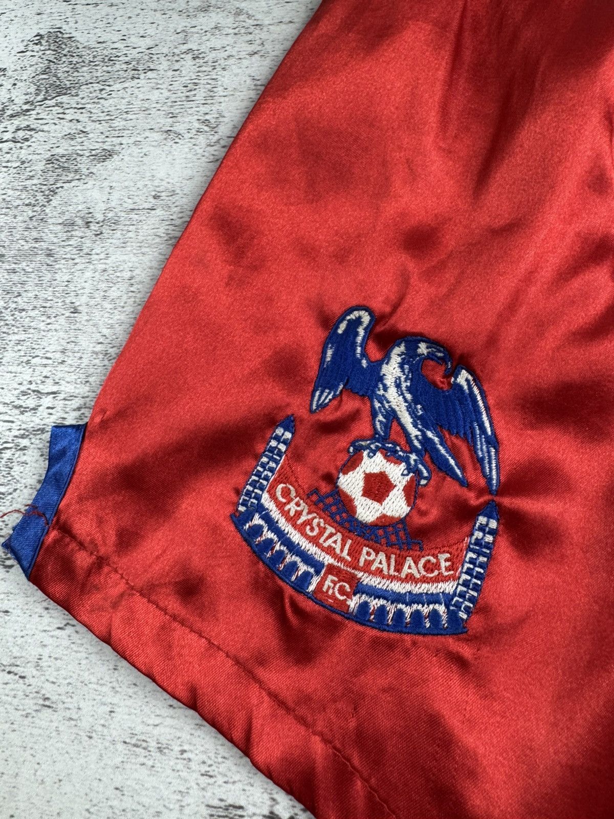 Nutmeg Crystal Palace 1994 Nutmeg Soccer Football Small Size Nylon Red Men’s Shorts Size US 30 / EU 46 - 6 Thumbnail
