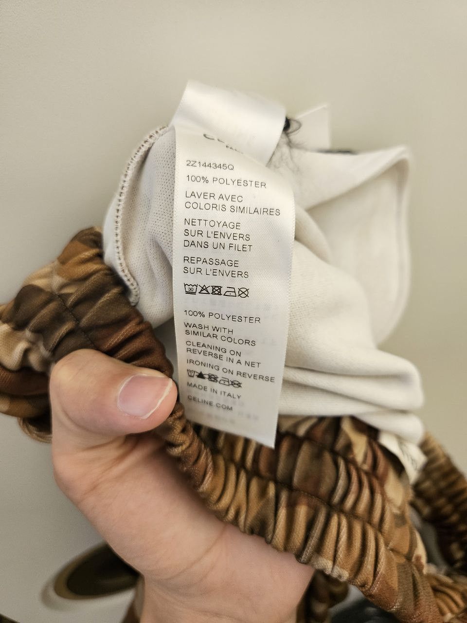 Celine *New* Camo Sweatshorts Shorts Size US 28 / EU 44 - 5 Thumbnail