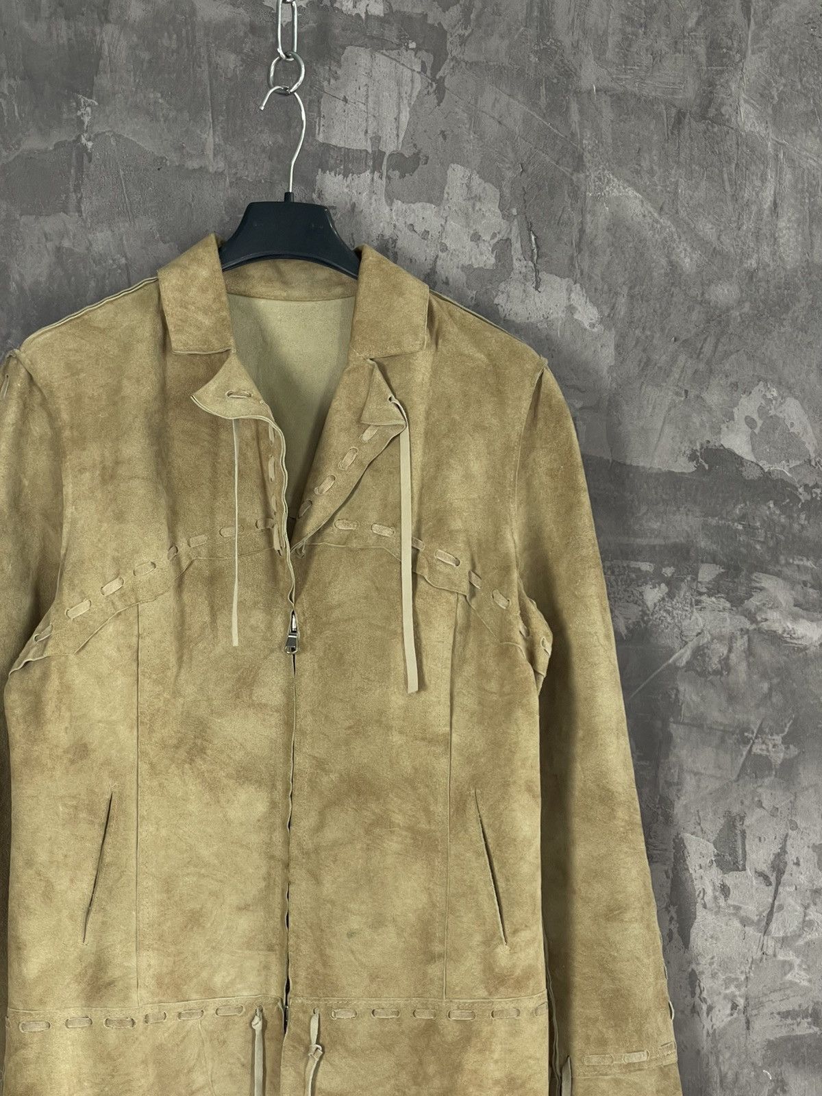 Other Vintage Japanese Brand Italian Luxury Cowboy Leather jacket Size M / US 6-8 / IT 42-44 - 4 Thumbnail