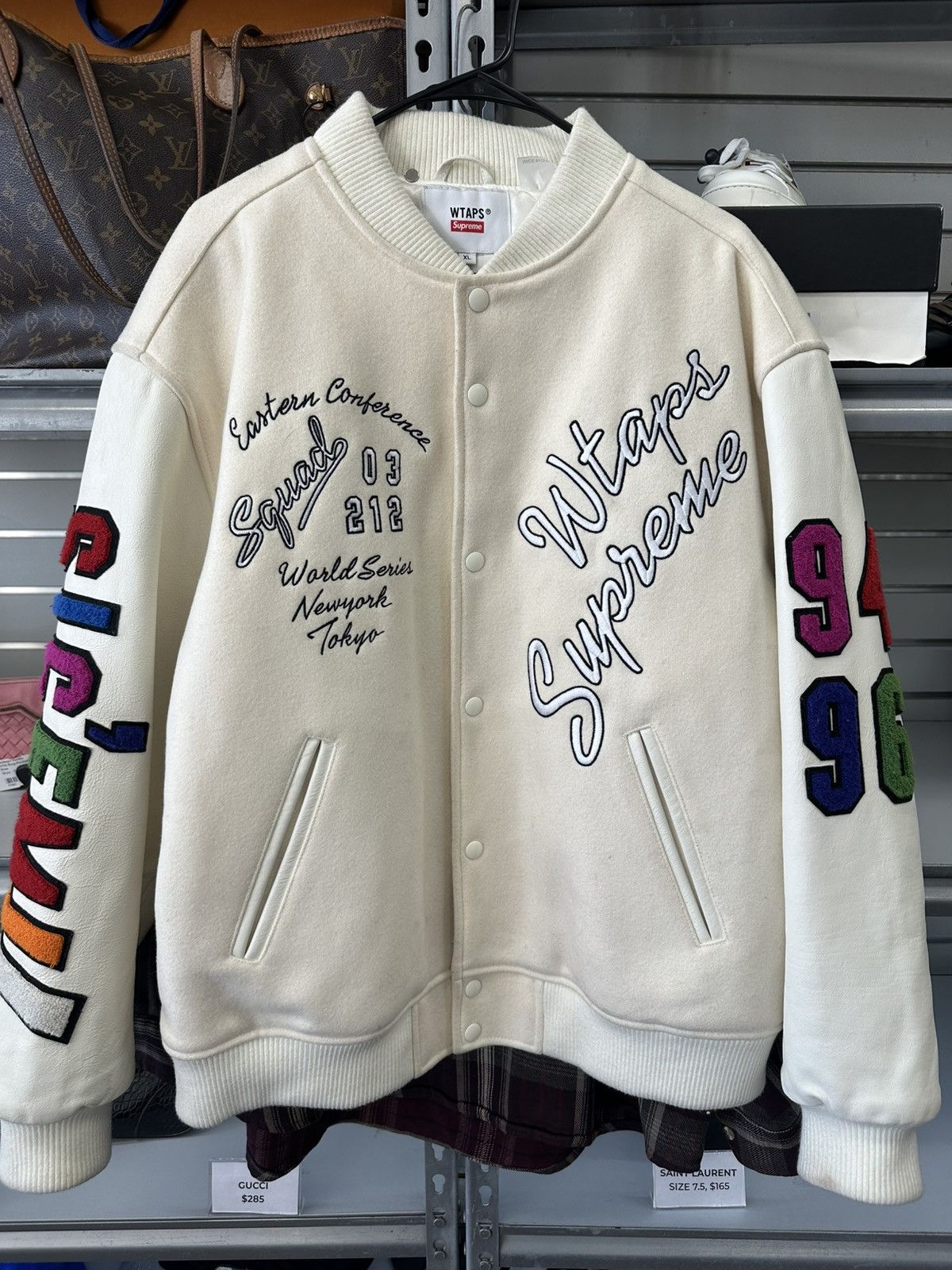 Supreme Supreme Aeon Flux Varsity Jacket | Grailed