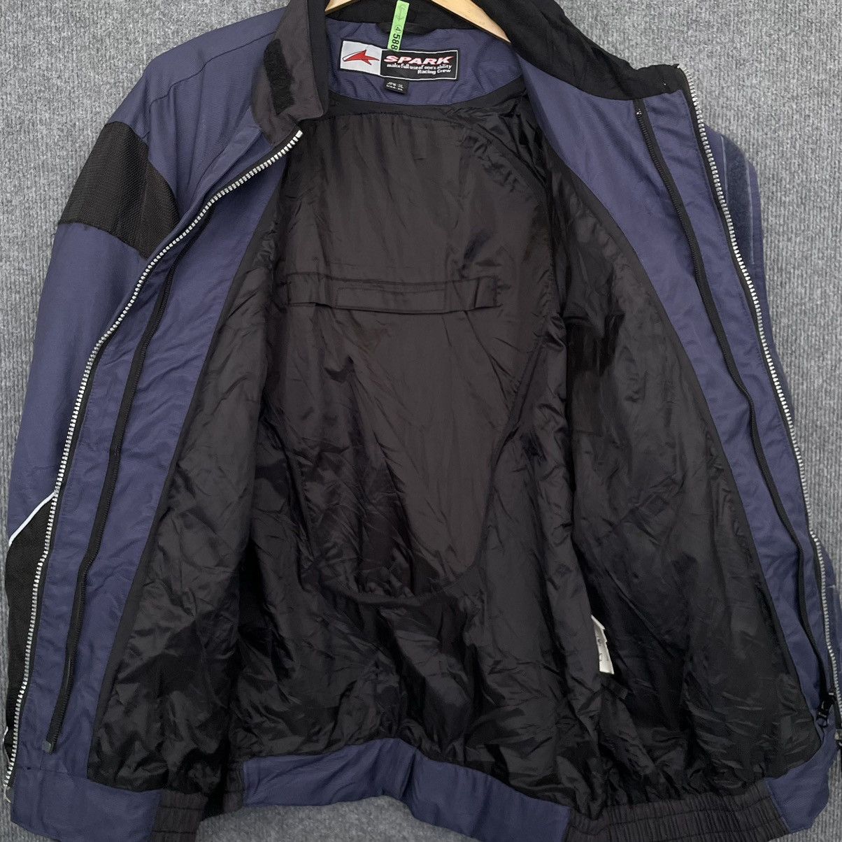 Vintage Vintage Spark Racing Crew Rider Biker Jacket Size US XL / EU 56 / 4 - 10 Thumbnail