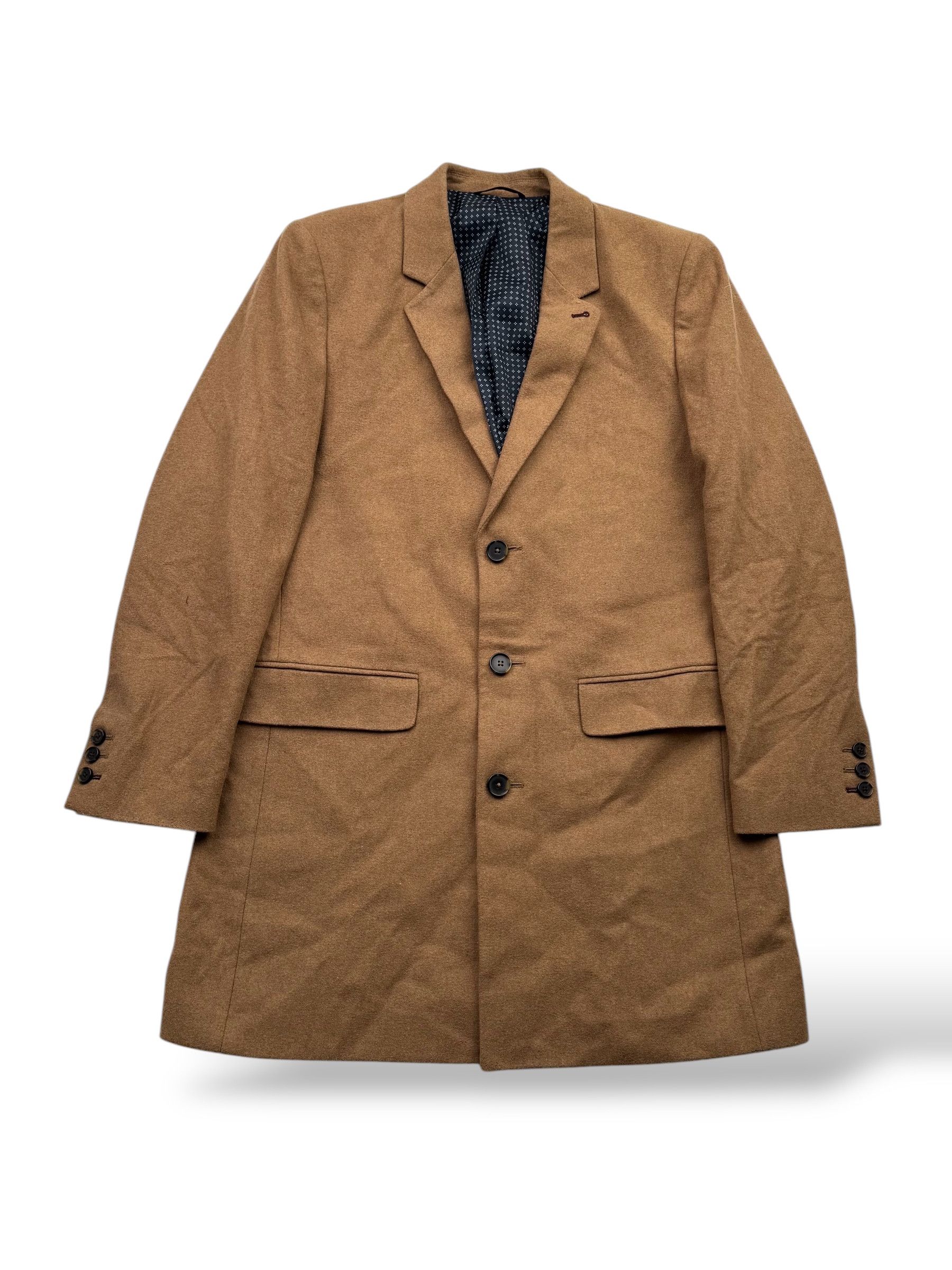 Vintage Vintage Wool Coat W147(V9) Size US M / EU 48-50 / 2 - 1 Thumbnail