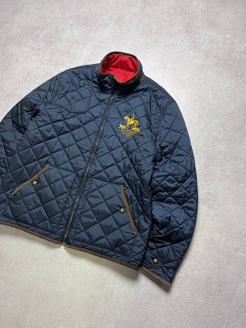 Vintage Vintage Polo Ralph Lauren Reversible Plaid Jacket L Size US L / EU 52-54 / 3 - 3 Thumbnail