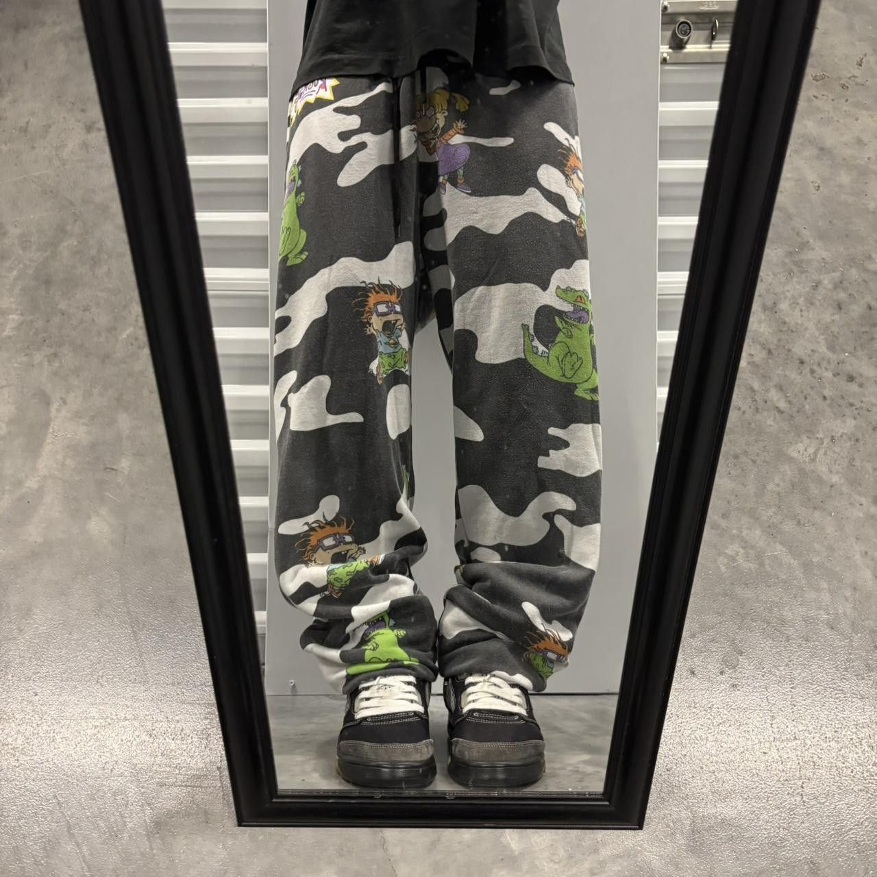 Nickelodeon × Vintage Crazy Vintage Y2K/2000s Nickelodeon Rugrats Cartoon Sweatpants! Size US 32 / EU 48 - 1 Thumbnail