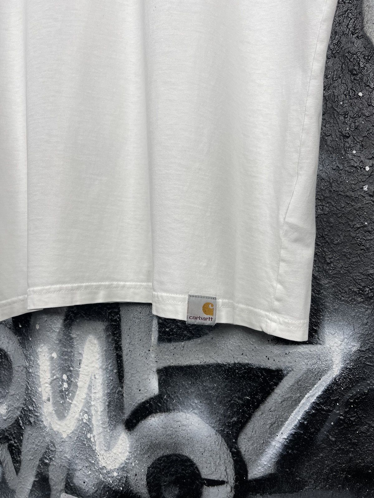 Carhartt Carhartt WIP Y2K S/S C Ramp Logo White T-Shirt Men’s Size S Size US S / EU 44-46 / 1 - 6 Thumbnail