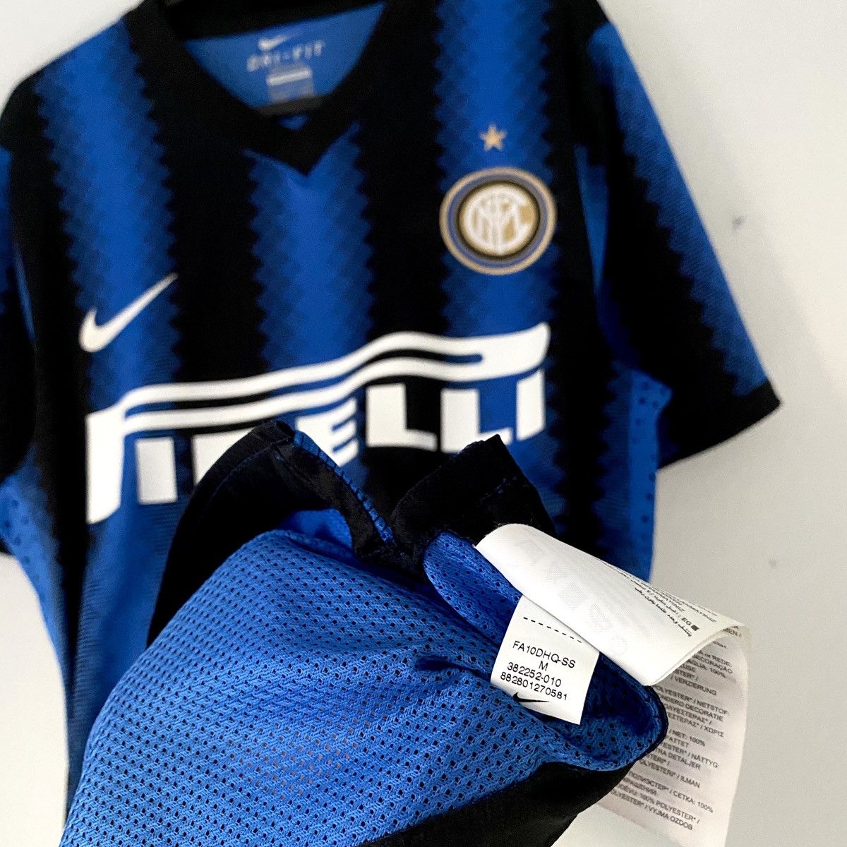 Nike × Vintage 2010 2011 PLAYER ISSUE Inter Milan Vintage Soccer Jersey Kit Size US M / EU 48-50 / 2 - 7 Thumbnail