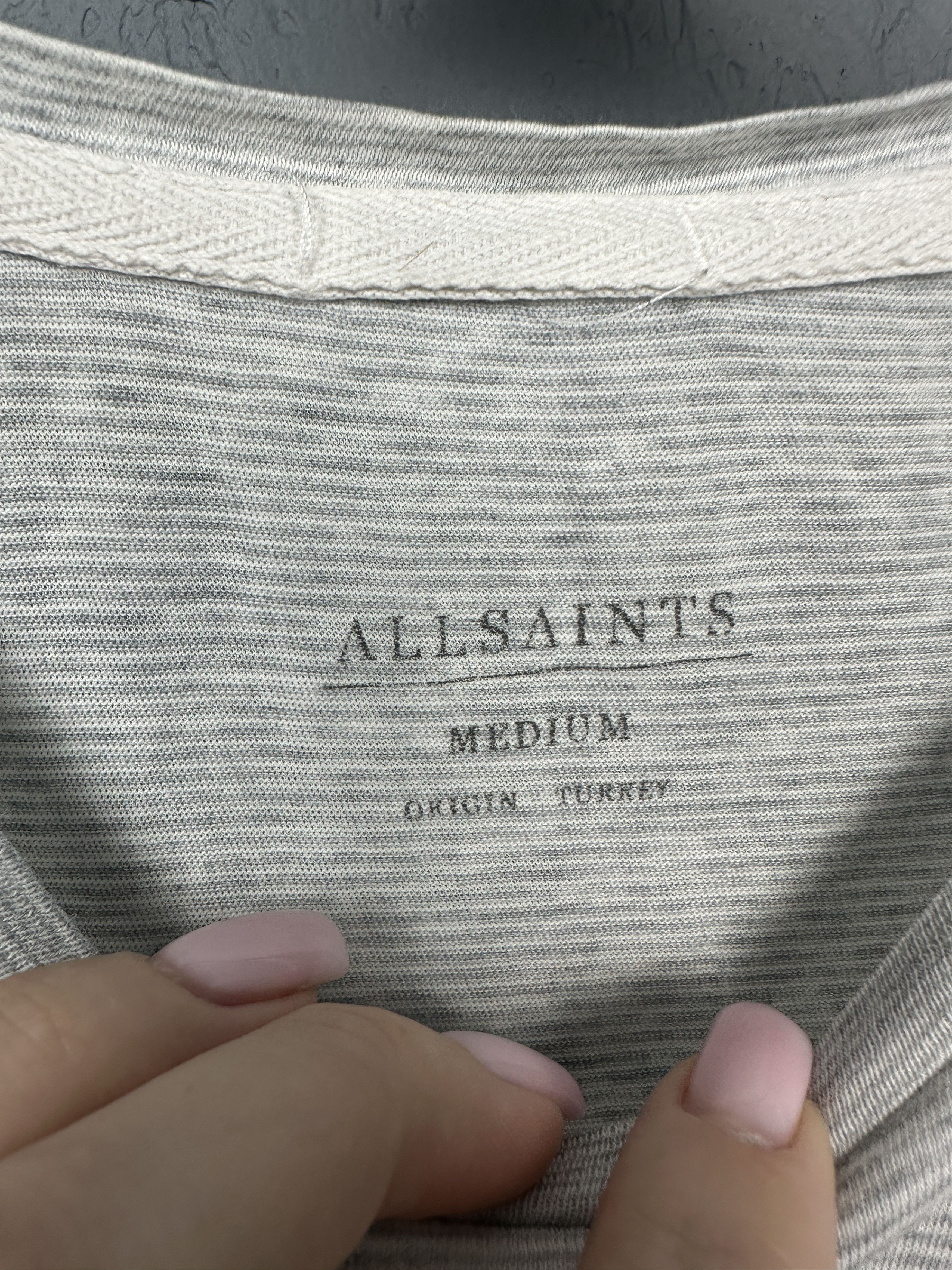 Allsaints Allsaints Vintage Mens Tonic Rune Crew Neck T-Shirt Size US M / EU 48-50 / 2 - 4 Thumbnail
