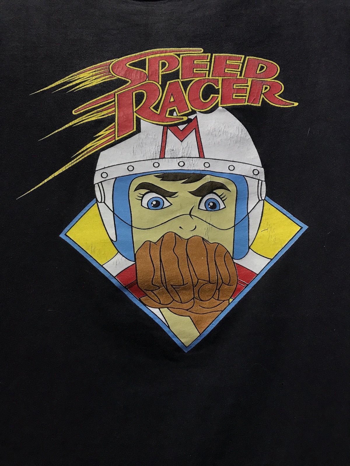 Band Tees × Vintage Vintage 90s Speed Racer Cartoon Graphics T-shirt Size XL Size US XL / EU 56 / 4 - 2 Thumbnail