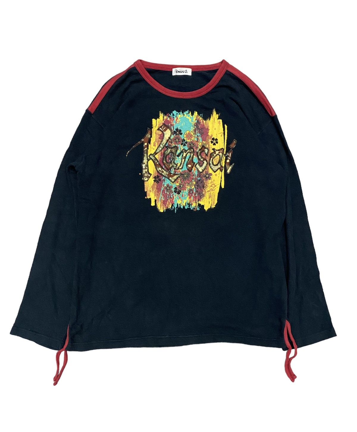 80s KANSAI 02 embroidered floral logo