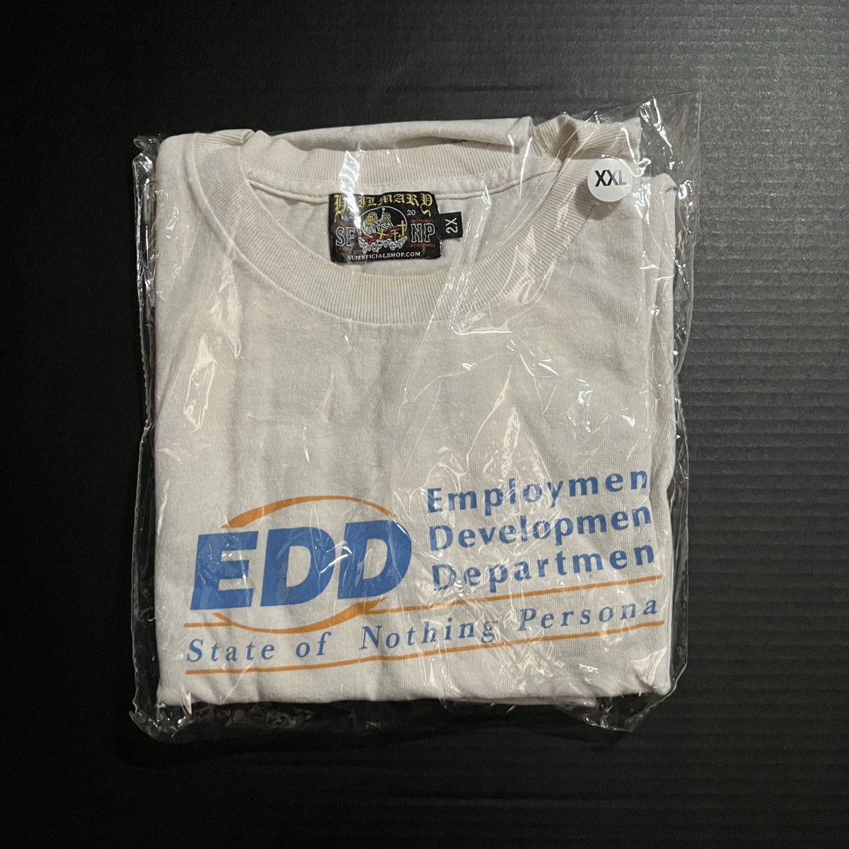 Nothing Personal Nothing Personal Blazzy x Superficial EDD Shirt - White 2XL Size US XXL / EU 58 / 5 - 2 Thumbnail