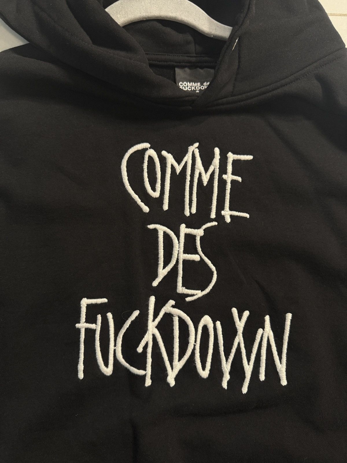 Comme Des Fuck Down Comme Des FuckDown Black Hoodie Size US L / EU 52-54 / 3 - 2 Thumbnail