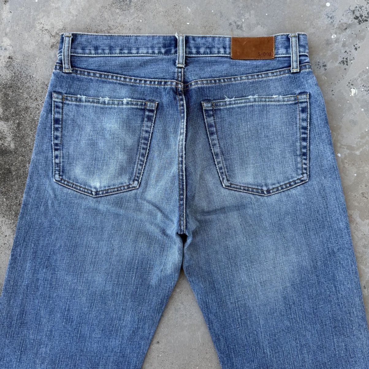 Japanese Brand Vintage S-002 Japan Faded Denim Jean Pants W32 Size US 32 / EU 48 - 9 Thumbnail
