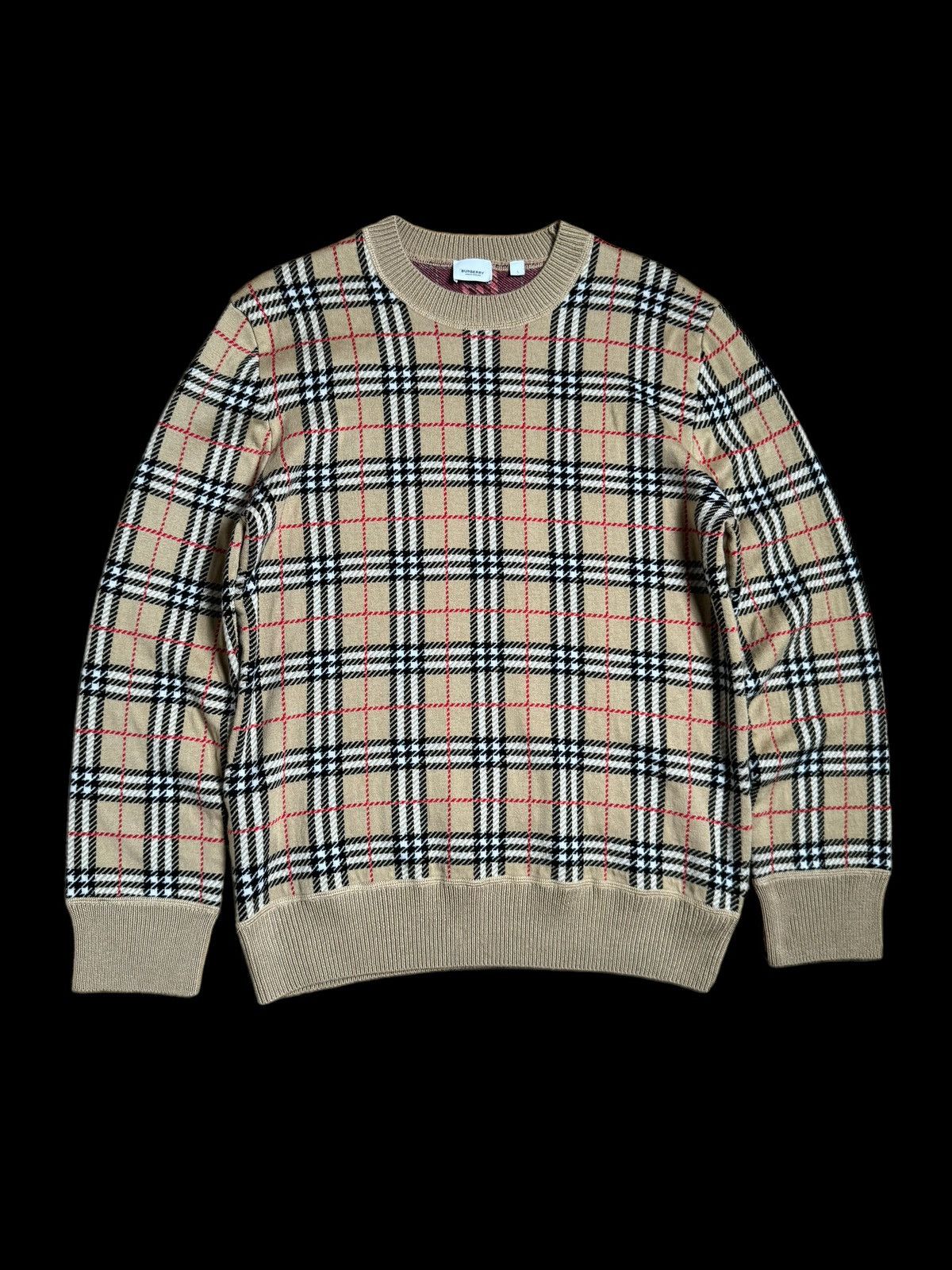 Burberry Burberry London nova check sweater (L) | Grailed