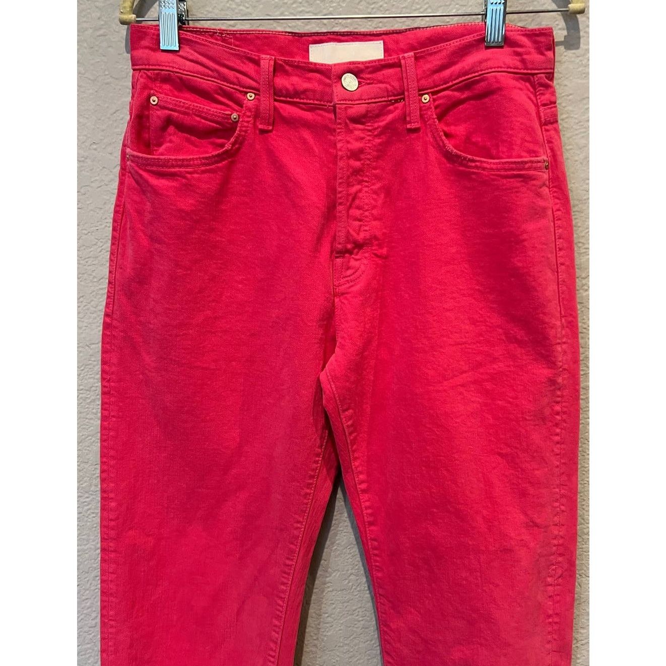 MOTHER MOTHER The Ditcher Crop High Waist Jeans Size 26 Size 26" / US 2 / IT 38 - 8 Thumbnail