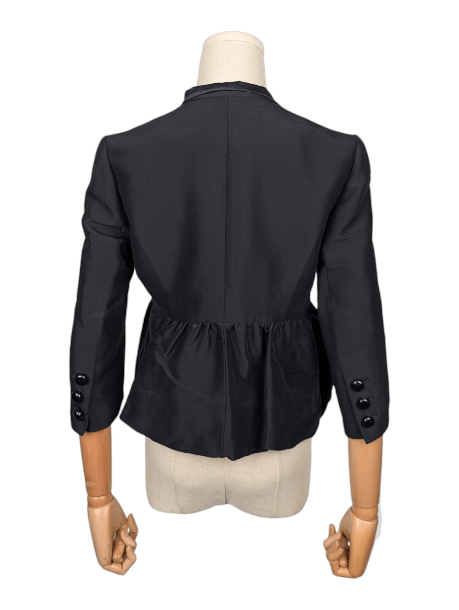 Other Hanii Y Black Blazer Size S / US 4 / IT 40 - 2 Thumbnail