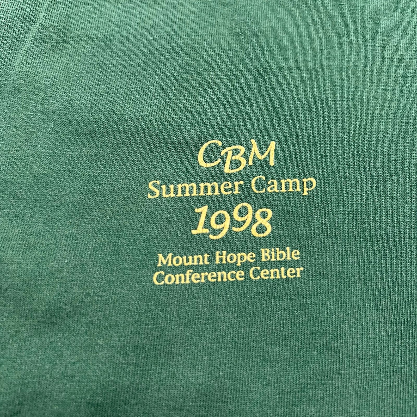 Vintage Vintage 1998 CBM Summer Camp Christian T-Shirt Oneita USA M Size US M / EU 48-50 / 2 - 5 Thumbnail