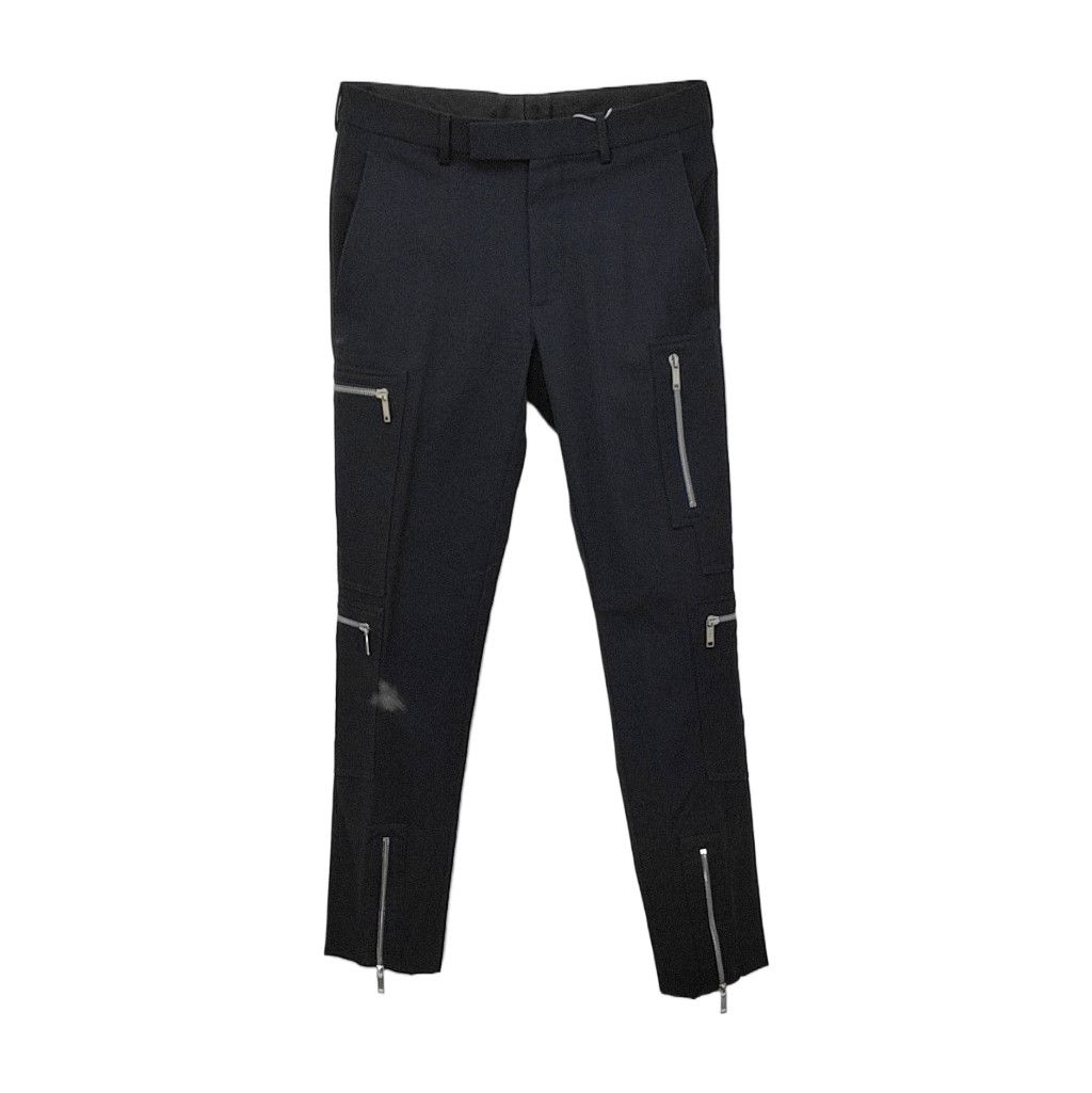 Dior Homme AW04 ストライプ　スラックス　44 Dior × Hedi Slimane Dior Homme AW04 Black Pants | Grailed