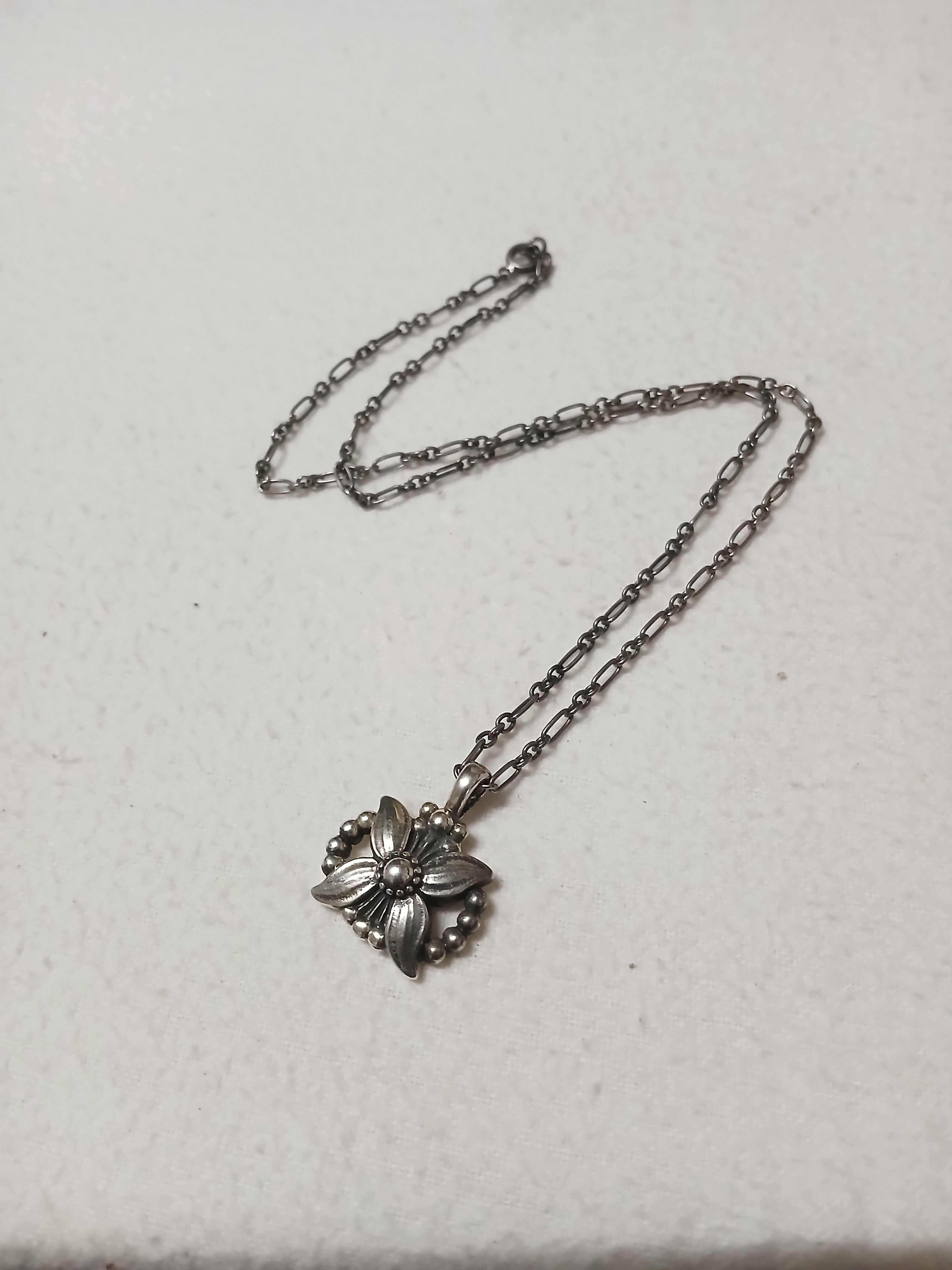 Georg Jensen Sterling Silver Pendant of The Year 1998 925