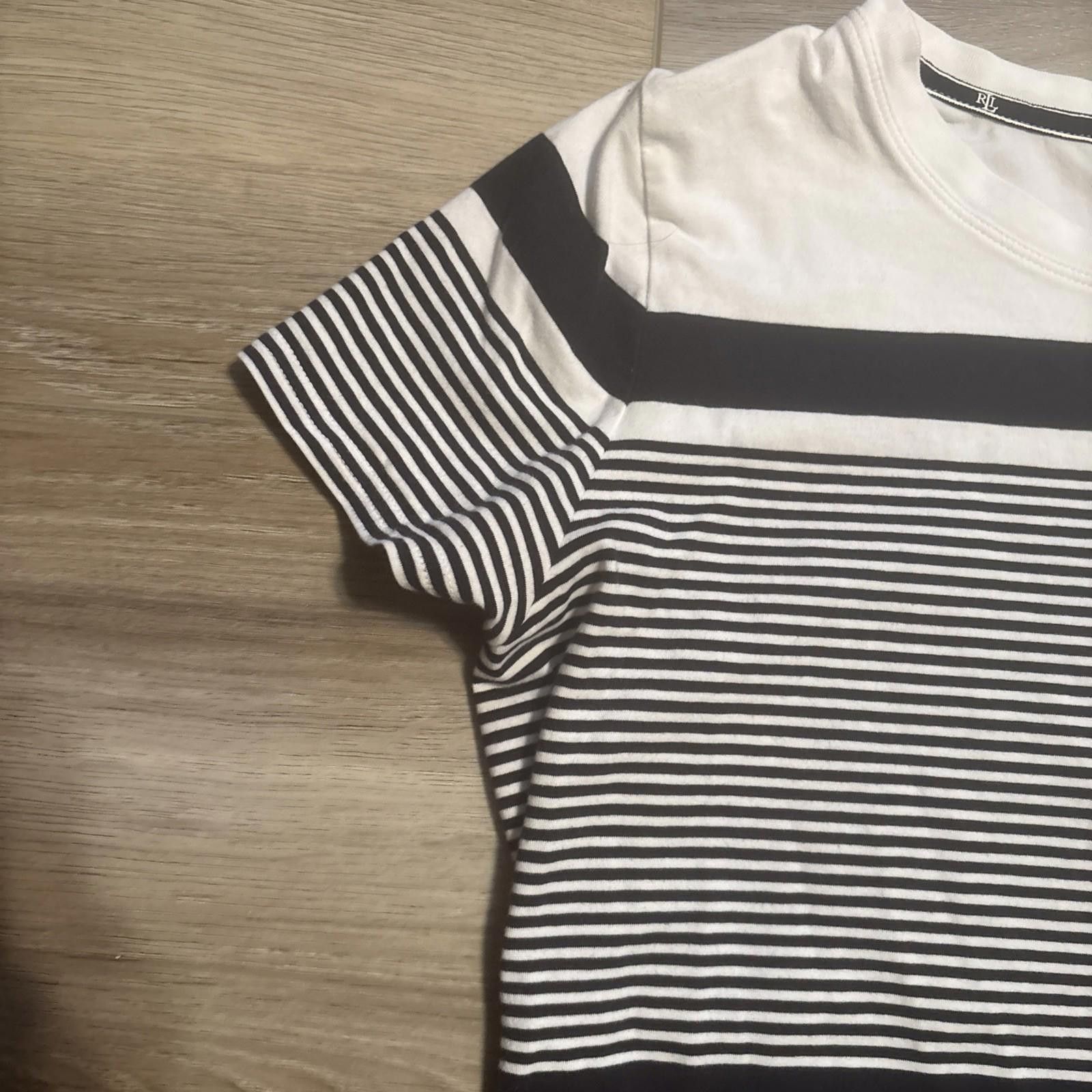 Polo Ralph Lauren Lauren Ralph Lauren Women’s Striped Short Sleeve Shirt Large Size L / US 10 / IT 46 - 3 Thumbnail
