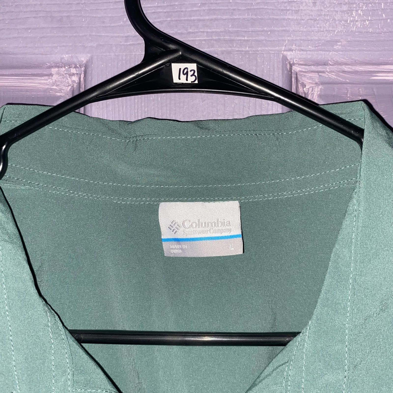 Columbia Columbia L Men Green Button Up Shirt Y2K Nylon Outdoor Top Size US L / EU 52-54 / 3 - 3 Thumbnail