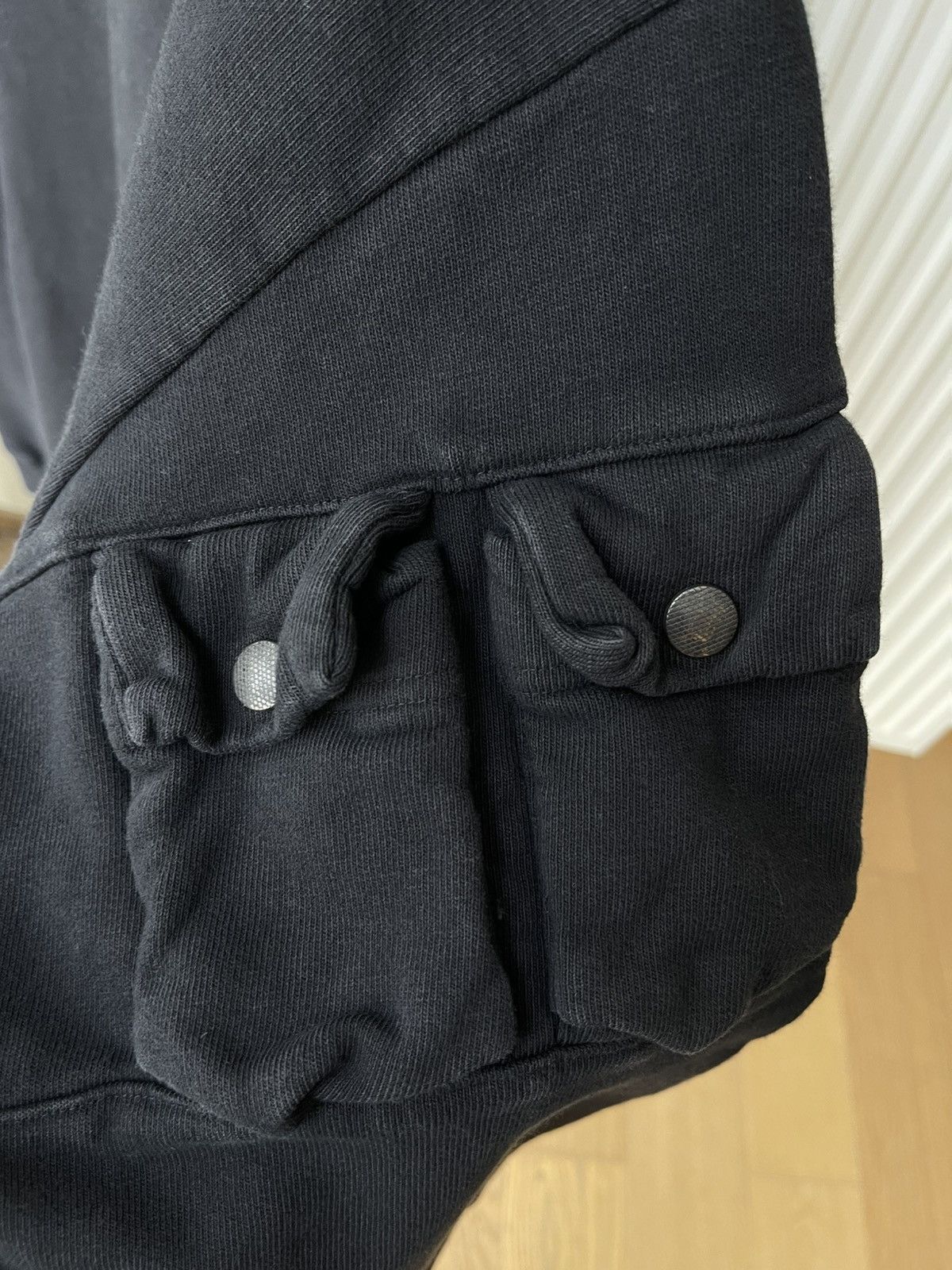 Kapital Kapital 2023 8-Pockets Black Washed Utility Sweater Size US L / EU 52-54 / 3 - 7 Thumbnail