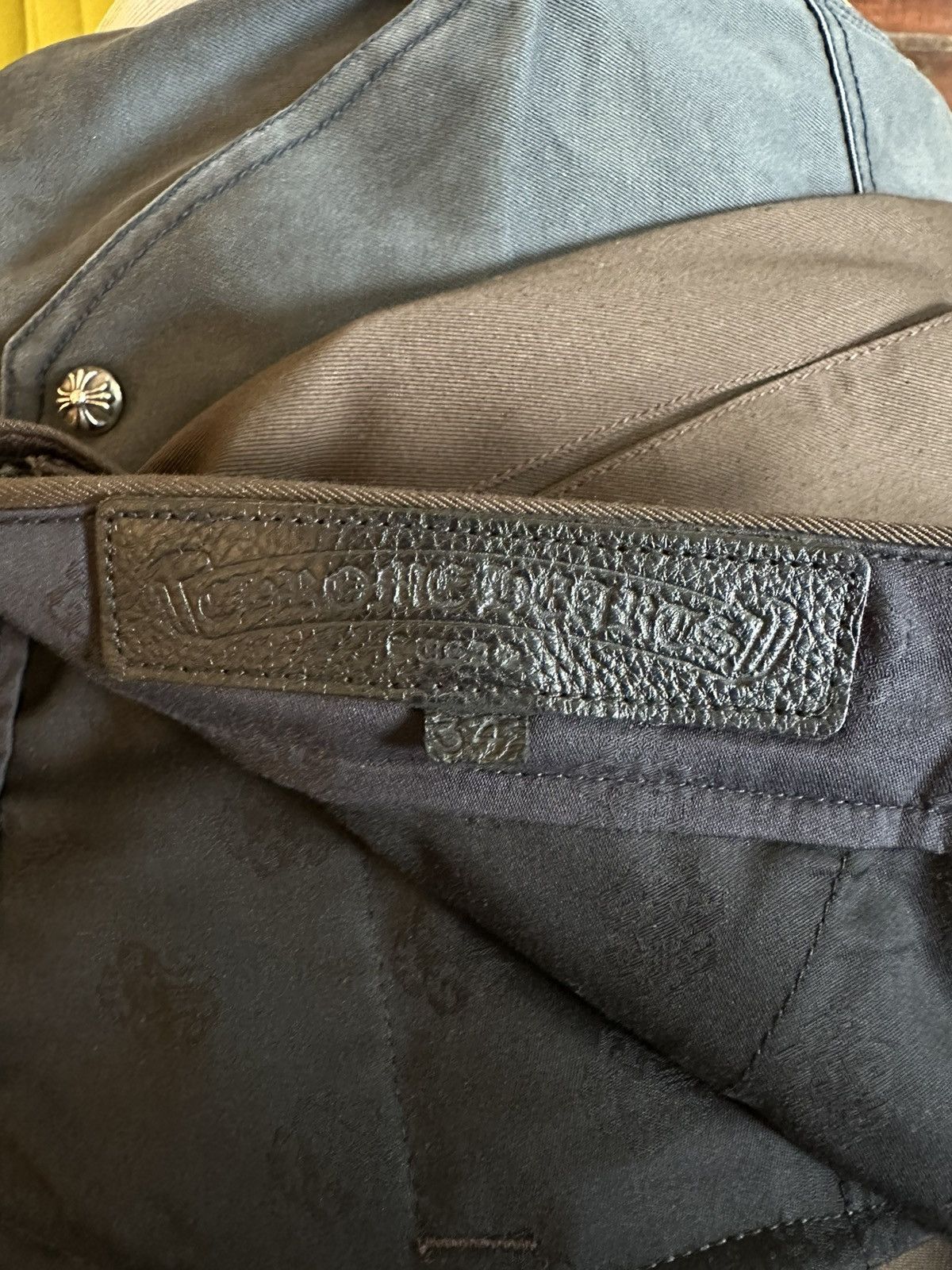 Chrome Hearts Chrome Hearts Brown Chinos Size US 34 / EU 50 - 5 Thumbnail