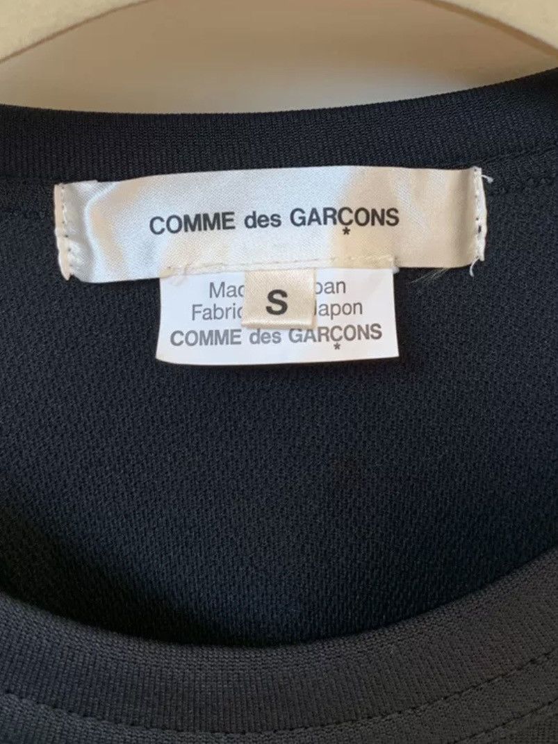 Comme des Garcons Homme Plus × Japanese Brand × Rei Kawakubo Comme des Garcons Black Short Sleeve Dry- Easy Sport Shirt Size S / US 4 / IT 40 - 5 Thumbnail