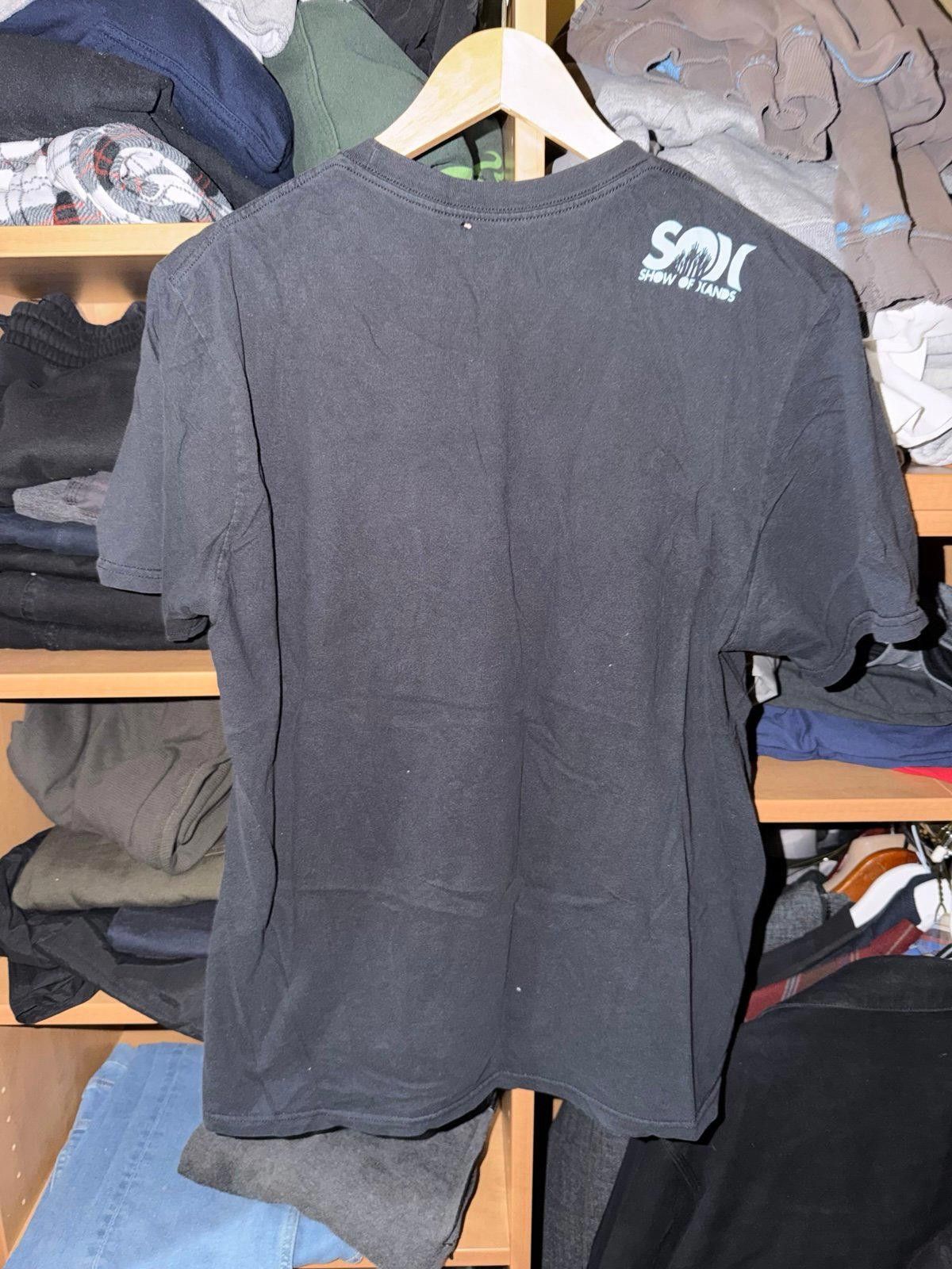 Hurley Hurley Show of Hands Samurai T-Shirt Mens LG Y2K Rare 90s Size US L / EU 52-54 / 3 - 3 Thumbnail