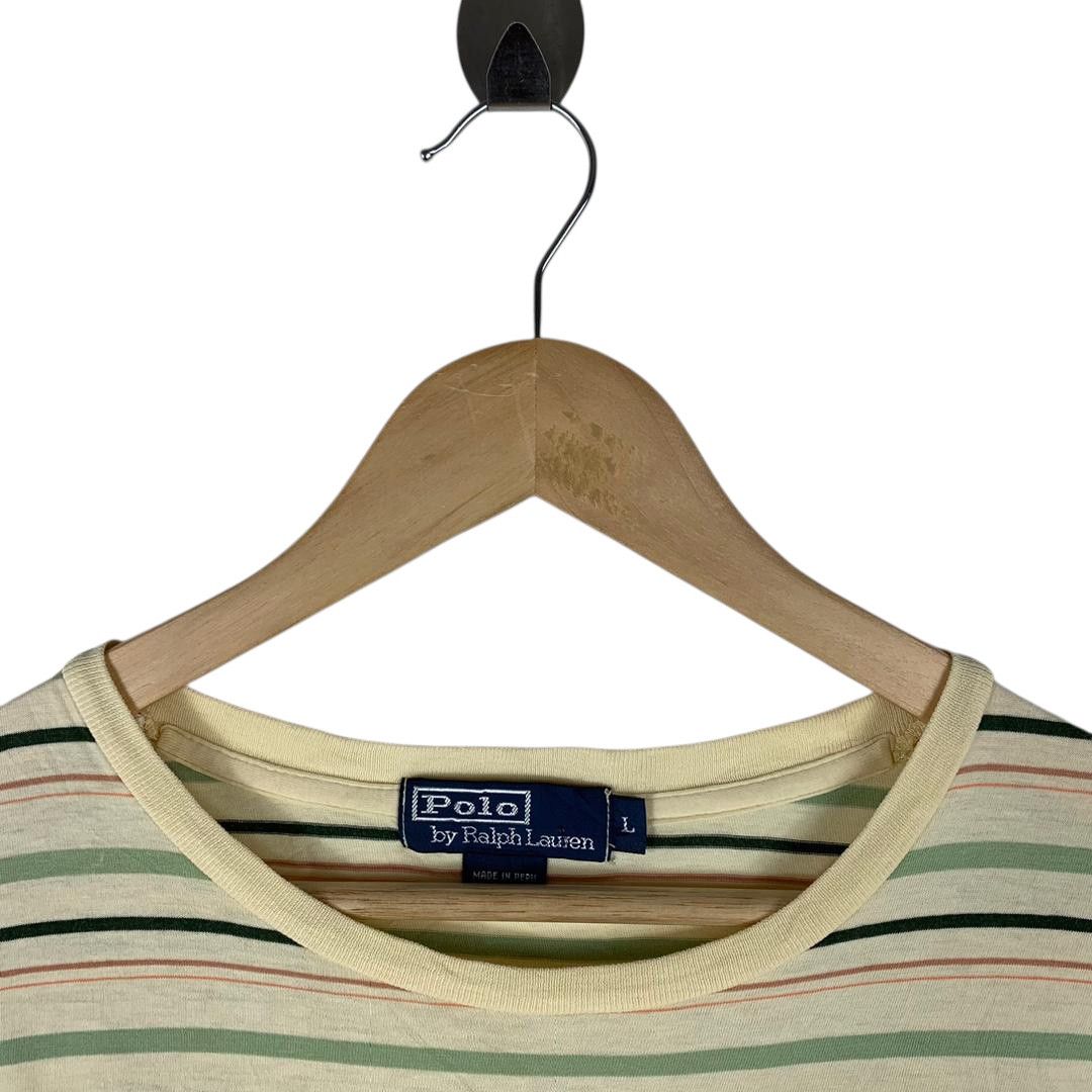 Polo Ralph Lauren Vintage Polo Ralph Lauren Striped Tee Size US L / EU 52-54 / 3 - 5 Thumbnail