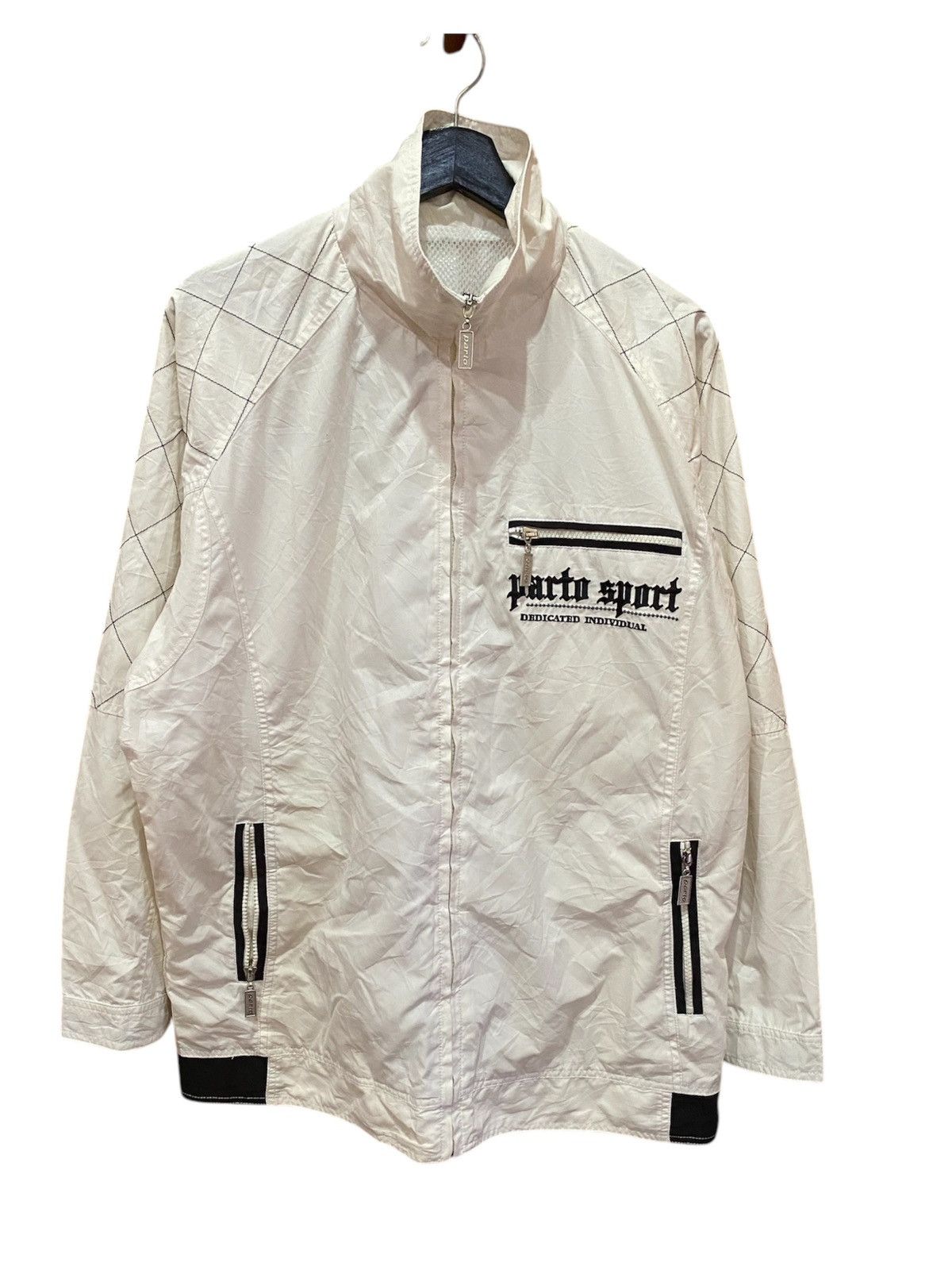 Vintage VINTAGE PARTO SPORT WINDBREAKER Size US L / EU 52-54 / 3 - 2 Thumbnail