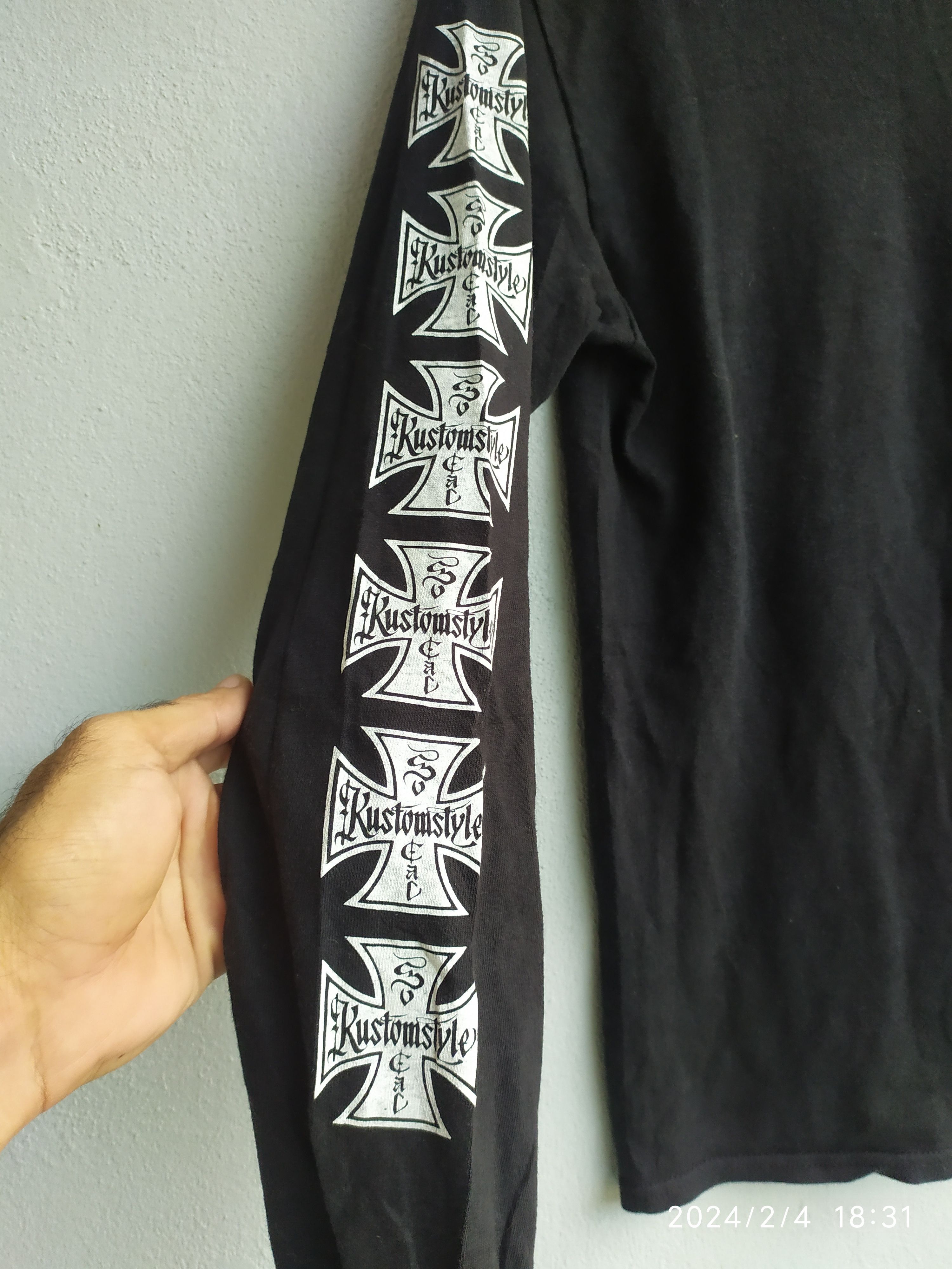 14th Addiction × Beauty Beast × Japanese Brand Kustom Style Japanese Long Sleeve shirt Size US S / EU 44-46 / 1 - 5 Thumbnail
